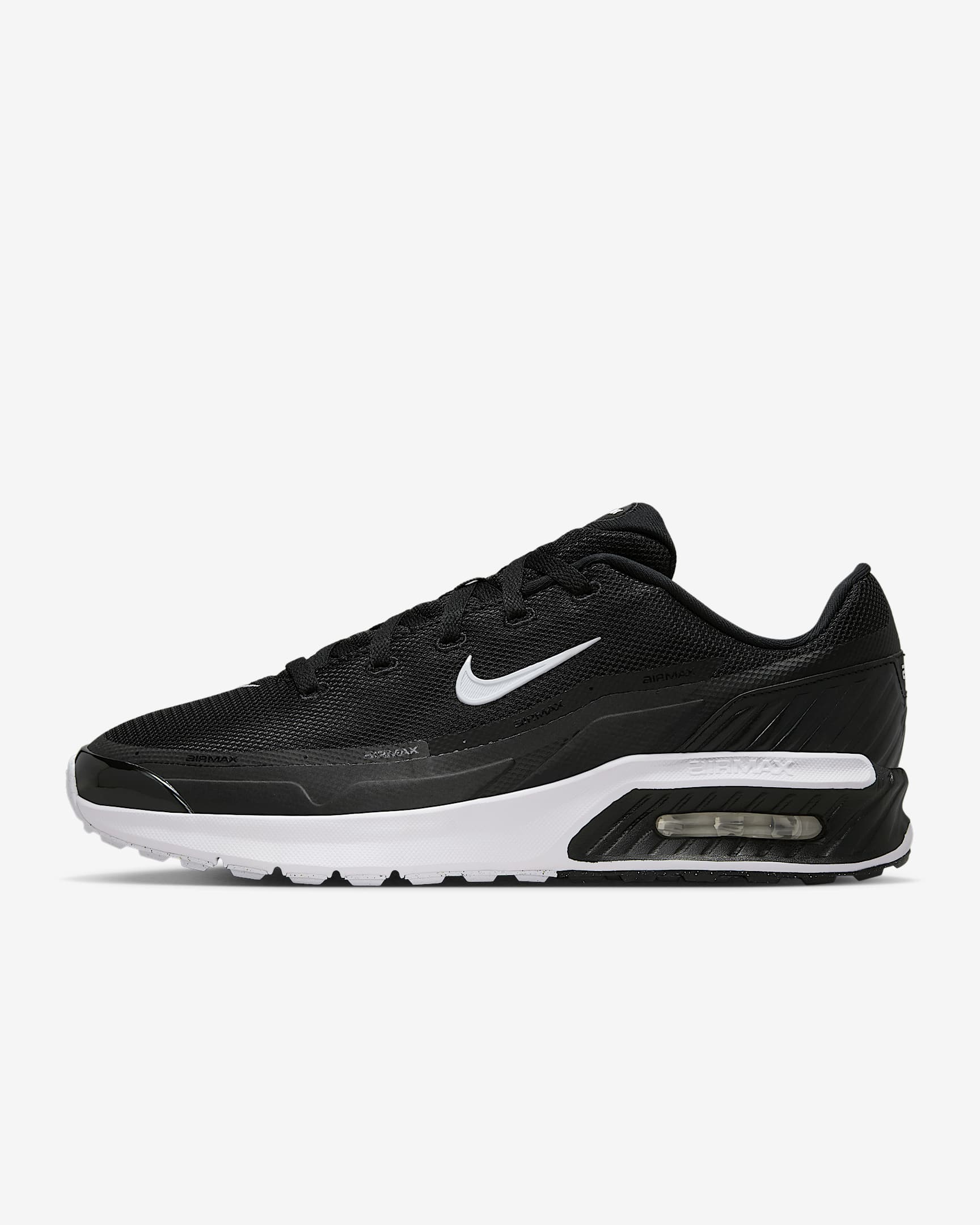 Nike Air Max Bia 男子运动鞋 - 黑/白色