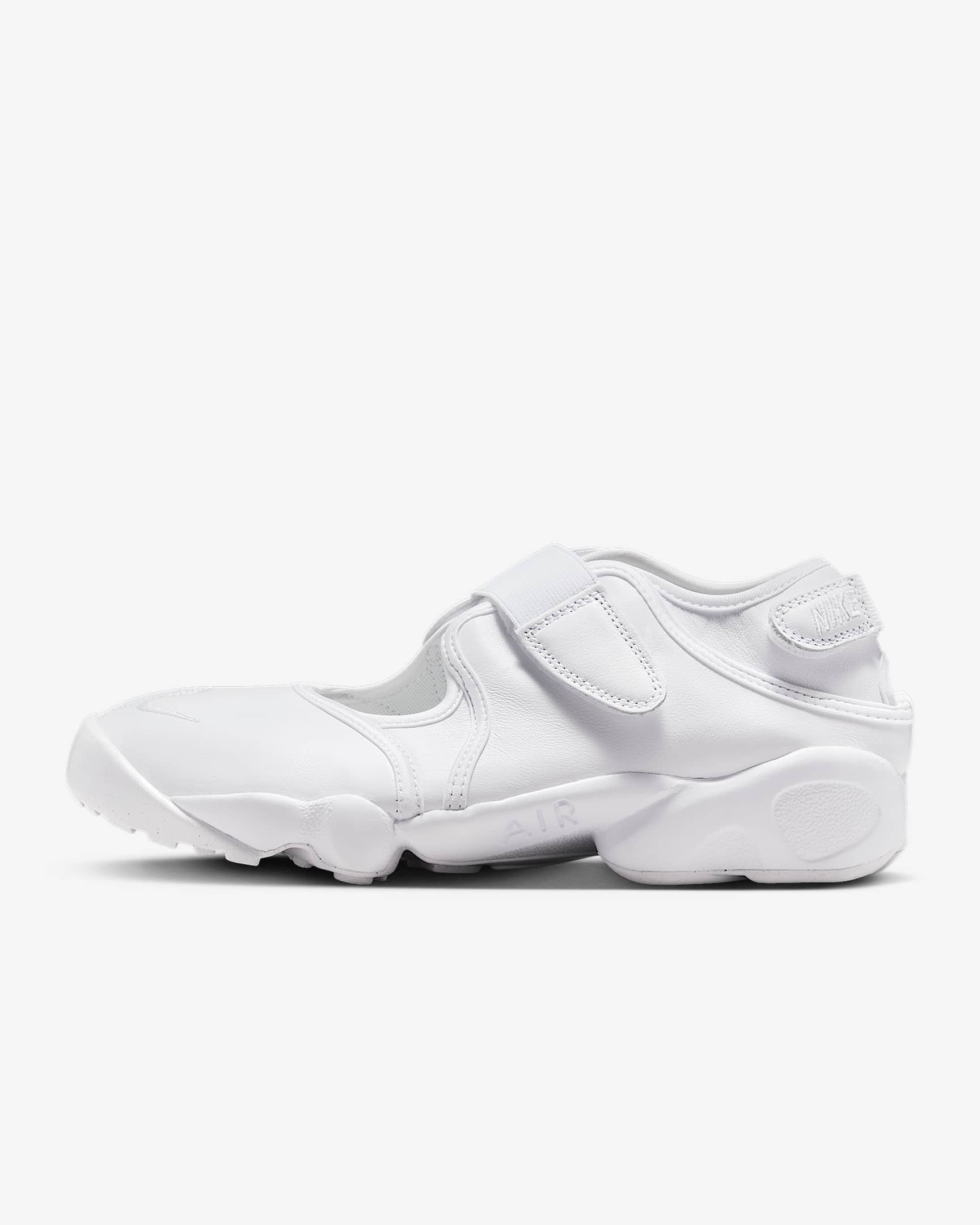 Nike Air Rift 耐克忍者鞋女子分趾运动鞋 - 白色/黑/白色