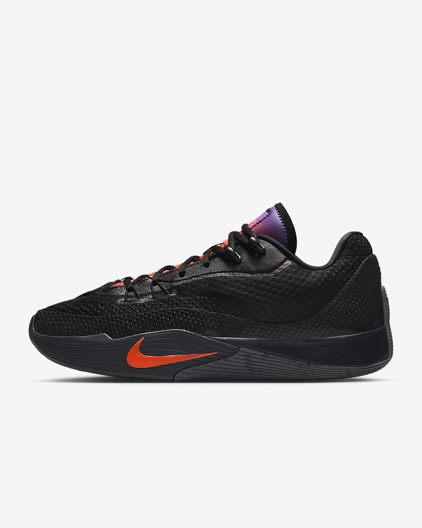 Nike S.T. Flare EP 耐克气焰男/女篮球鞋 - 黑/黑/野葡萄紫/太空粘土黄