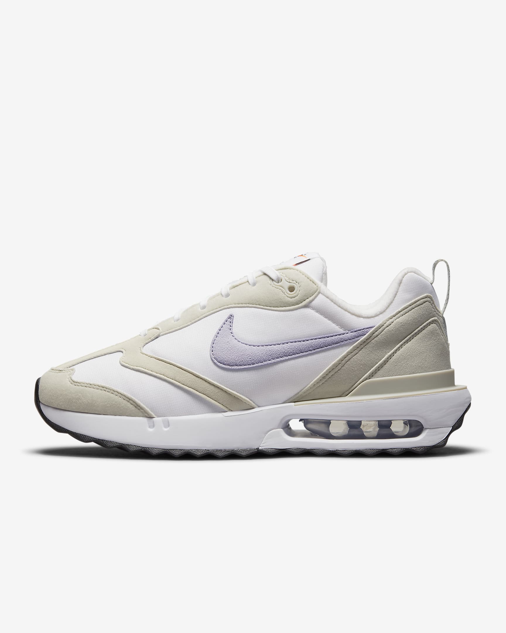 Nike Air Max Dawn 女子运动鞋 - 白色/浅骨色/黑/黎明紫