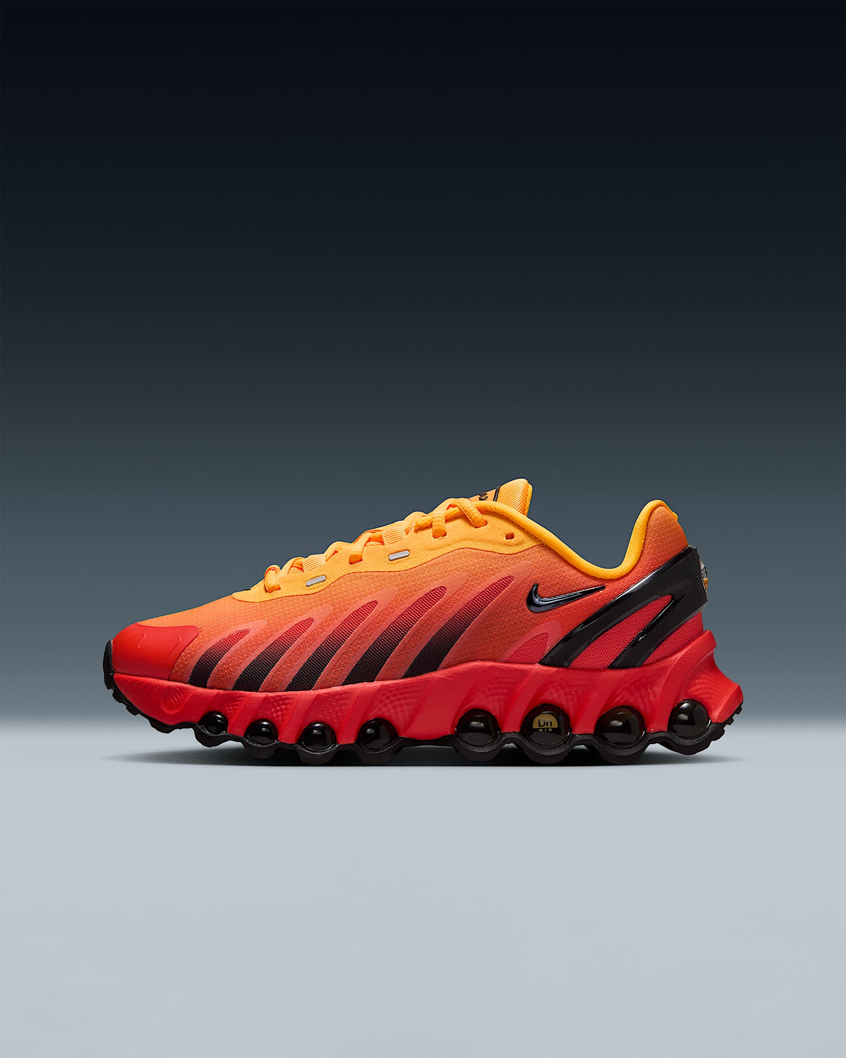 Nike Air Max Dn8 大童运动鞋 - 队橙/激光橙/黑/黑