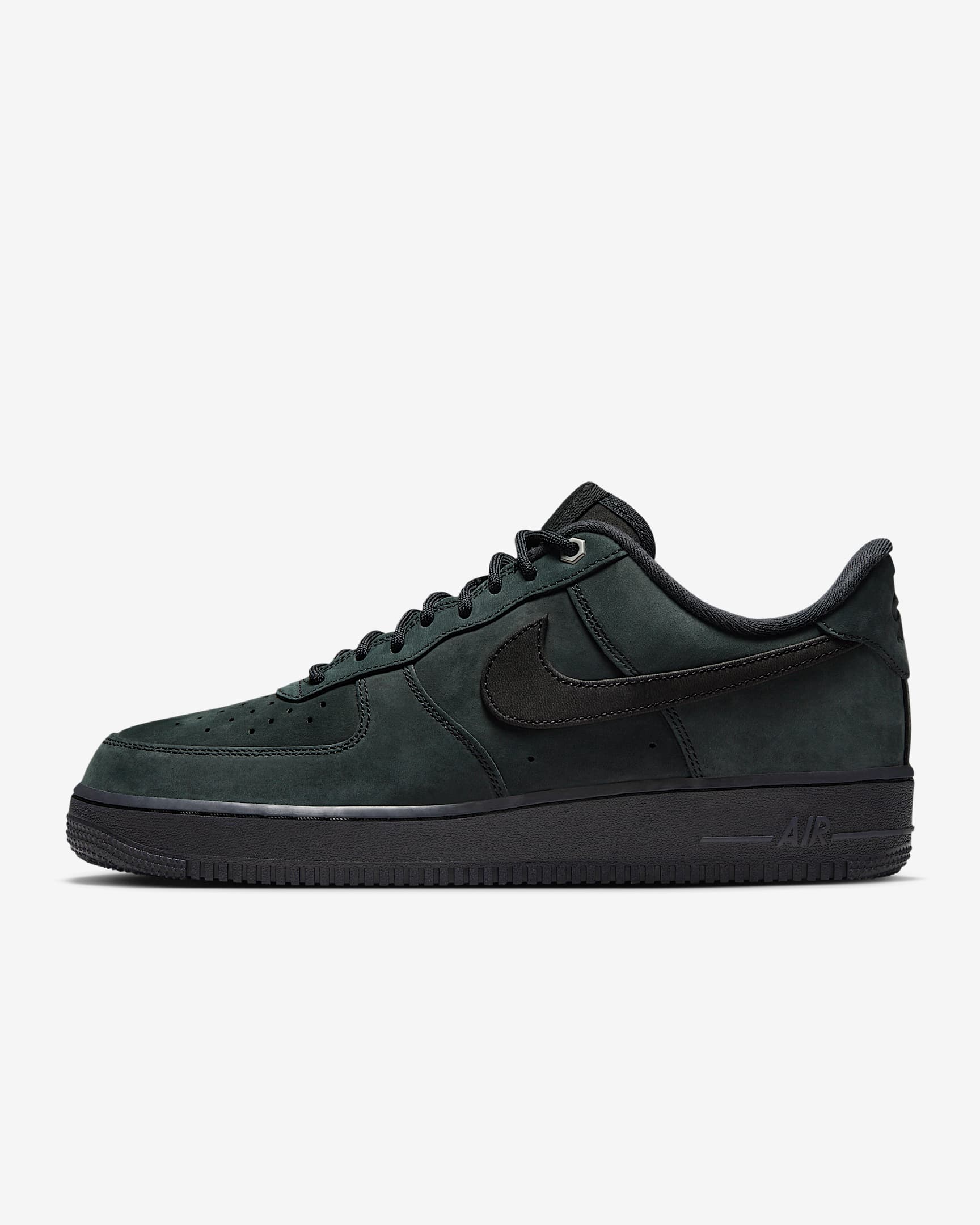 Nike Air Force 1 '07 WB 男子空军一号运动鞋板鞋 - 黑/黑