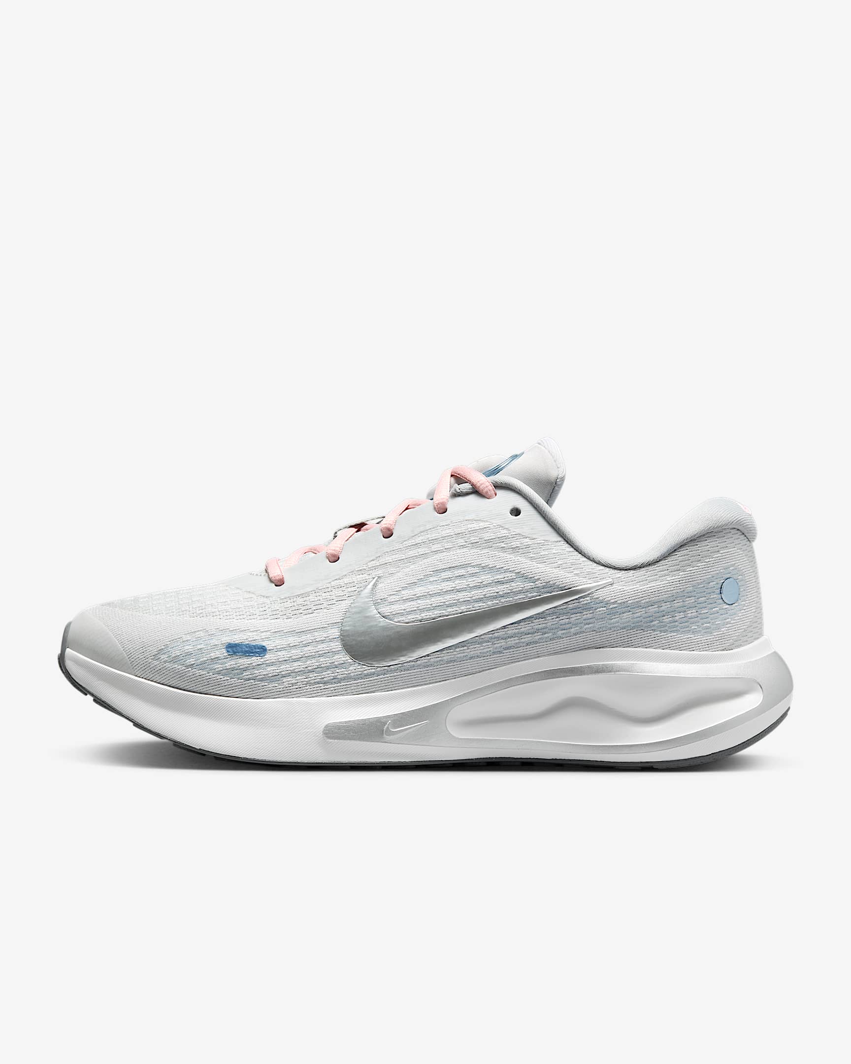Nike Journey Run 女子公路跑步鞋 - 尘光子色/冷灰/浅烟灰/金属青灰