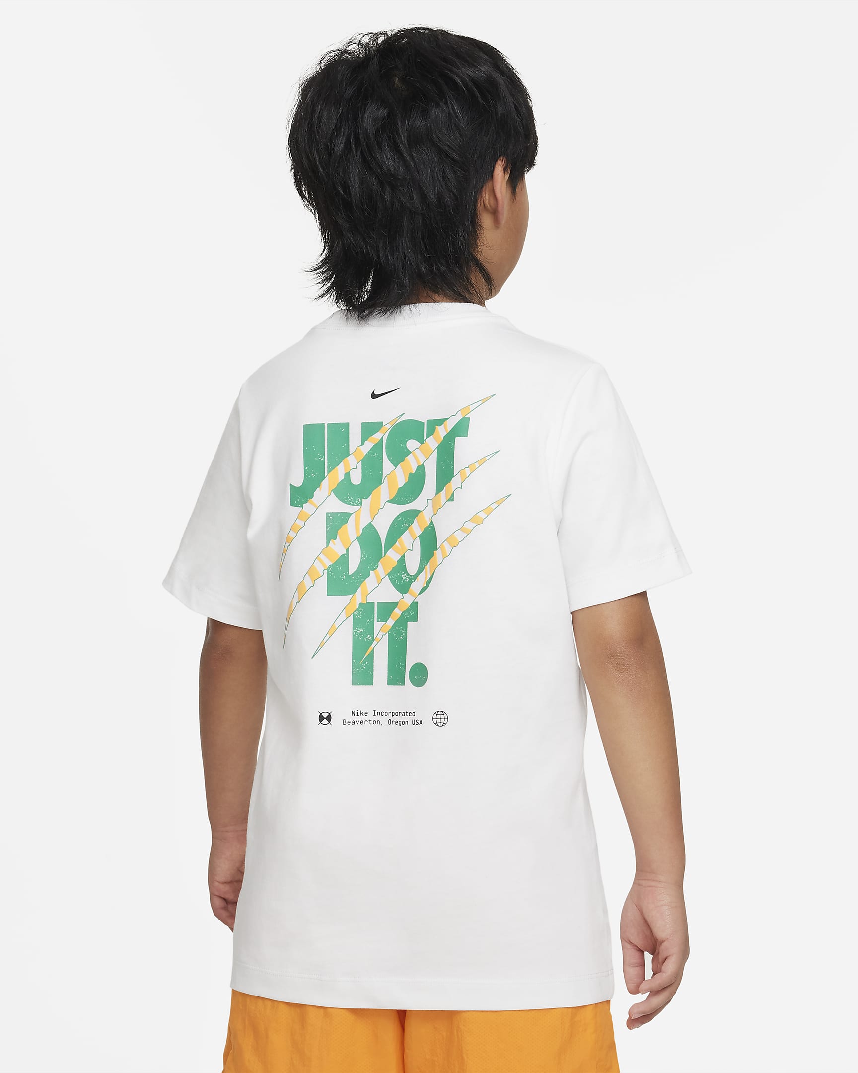 Nike Sportswear 大童T恤 - 白色
