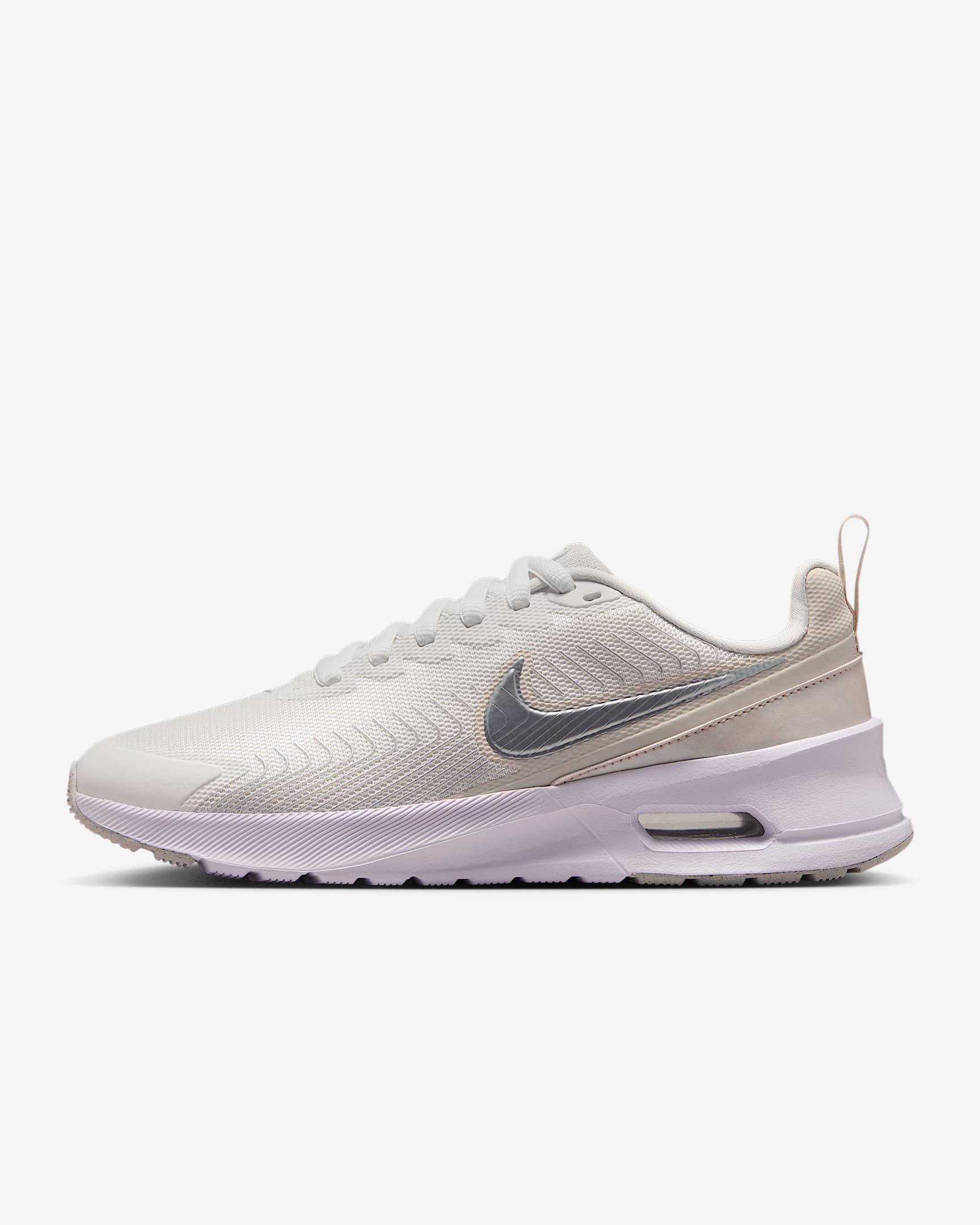 Nike Air Max Nuaxis SE 女子运动鞋 - 山峰白/浅土褐/白色/金属银