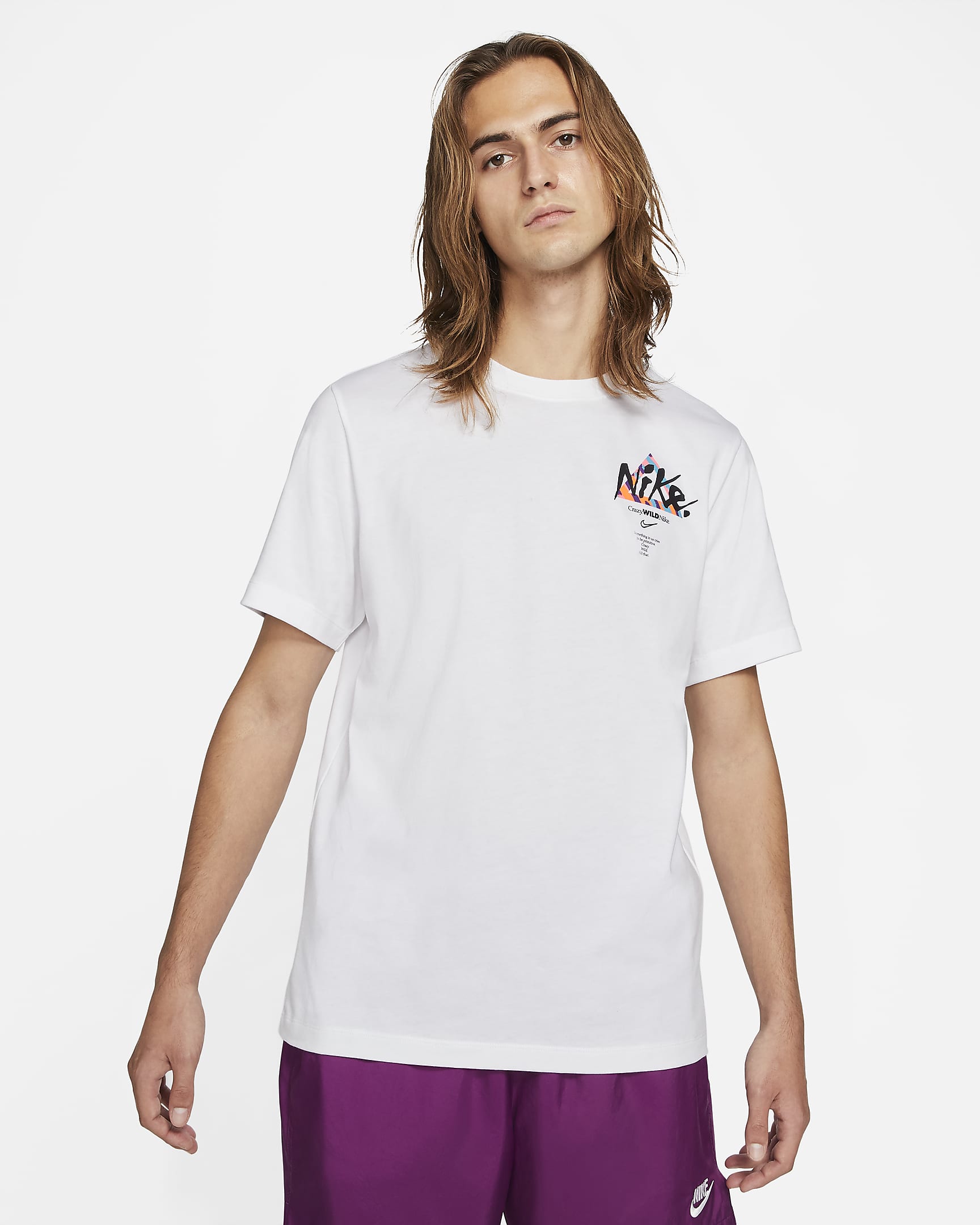 Nike Sportswear 男子T恤 - 白色