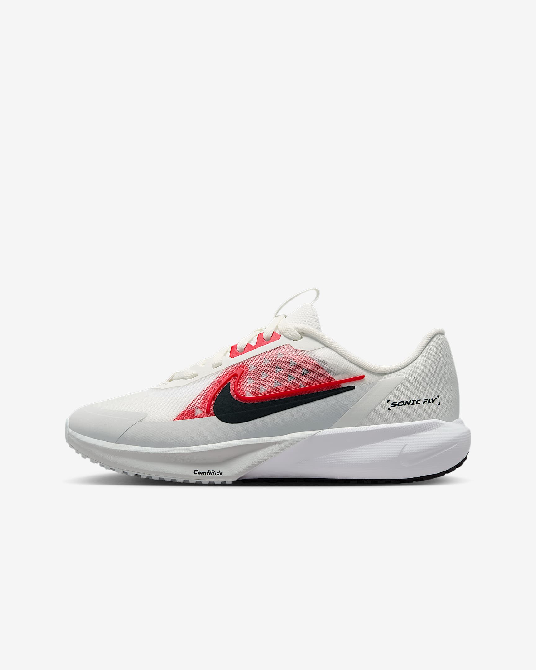 Nike Sonic Fly 耐克超音速号大童跑步鞋 - 山峰白/大学红/白金色/白色