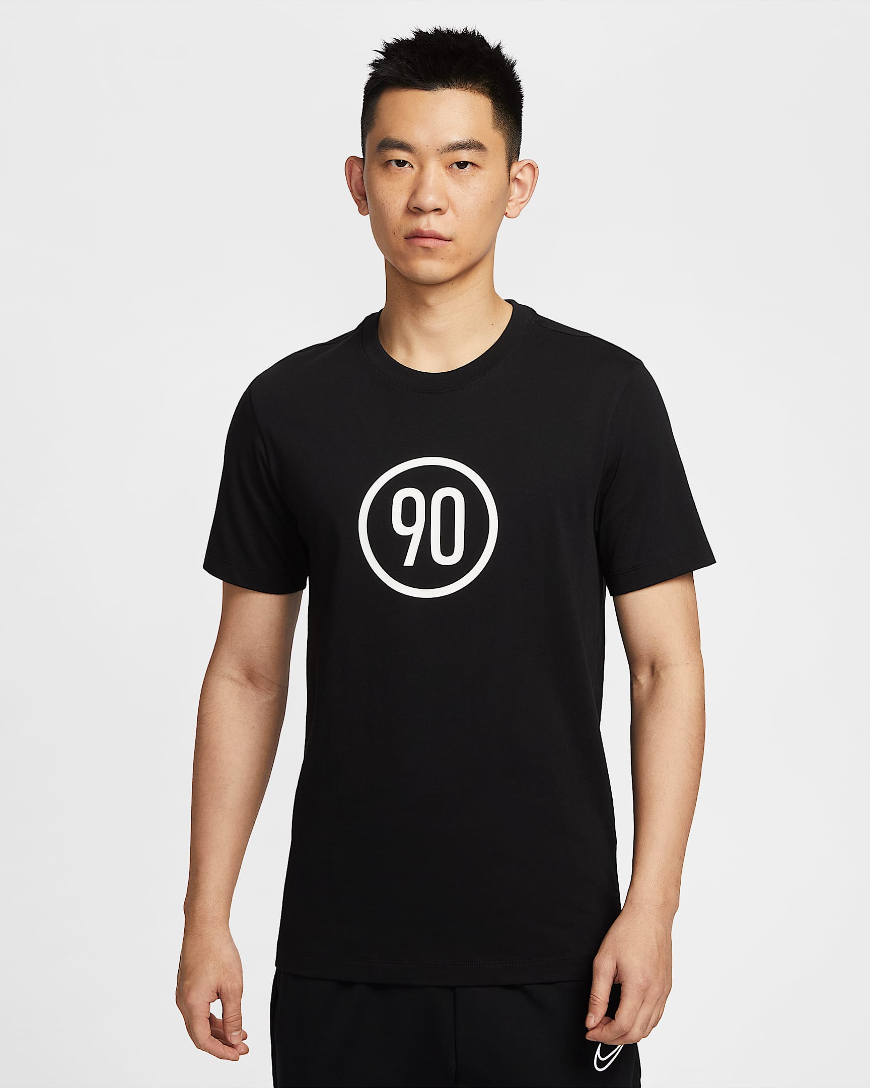 Nike Total 90 男子足球T恤 - 黑