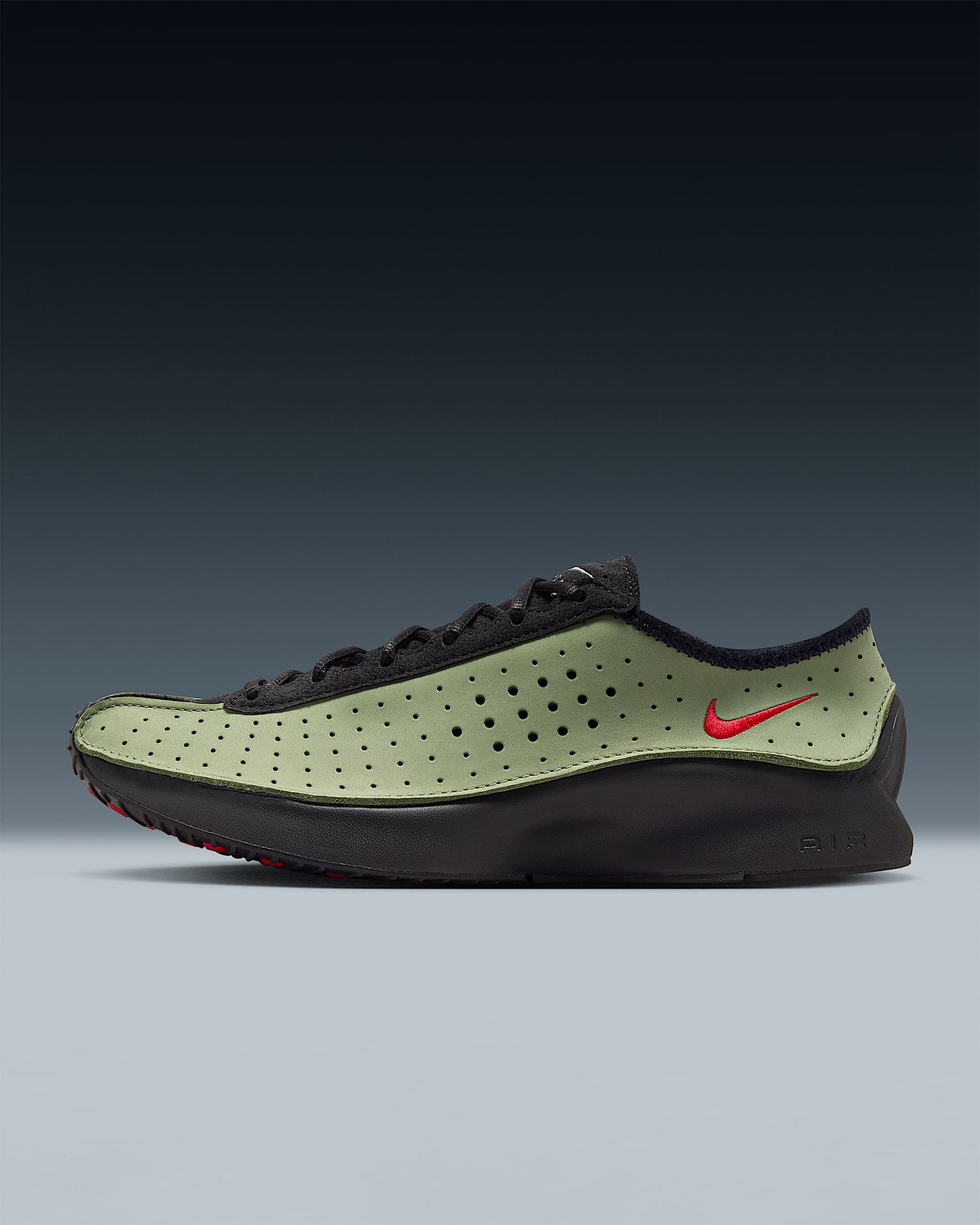 Nike Air Superfly 女子运动鞋 - 油绿/黑/金属银/大学红