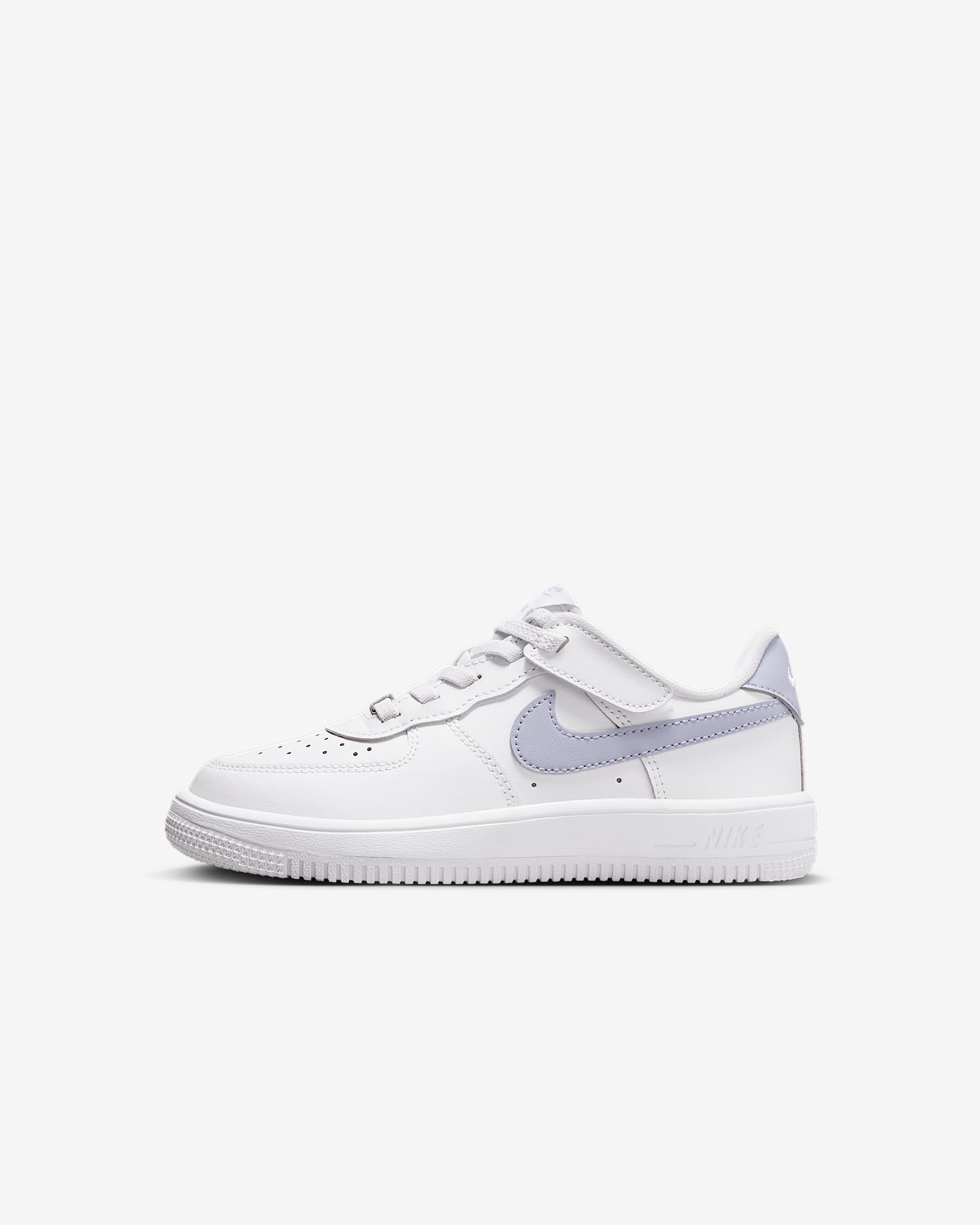 Nike Force 1 Low EasyOn 幼童运动鞋 - 白色/幻影
