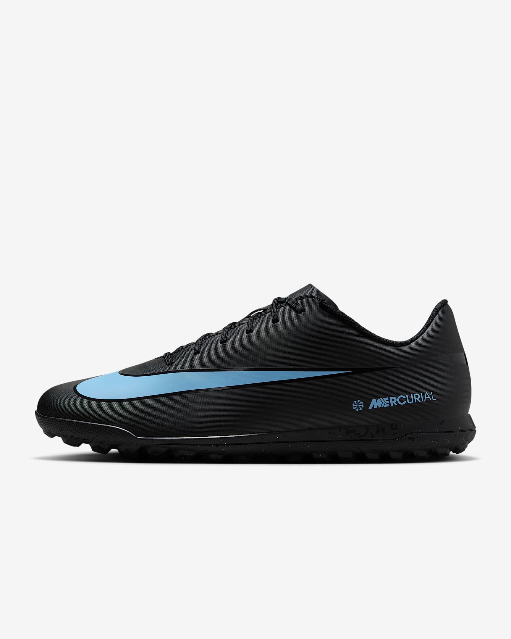 Nike Mercurial Vapor 16 Club 耐克刺客系列人造场地低帮足球鞋 - 黑/冰蓝