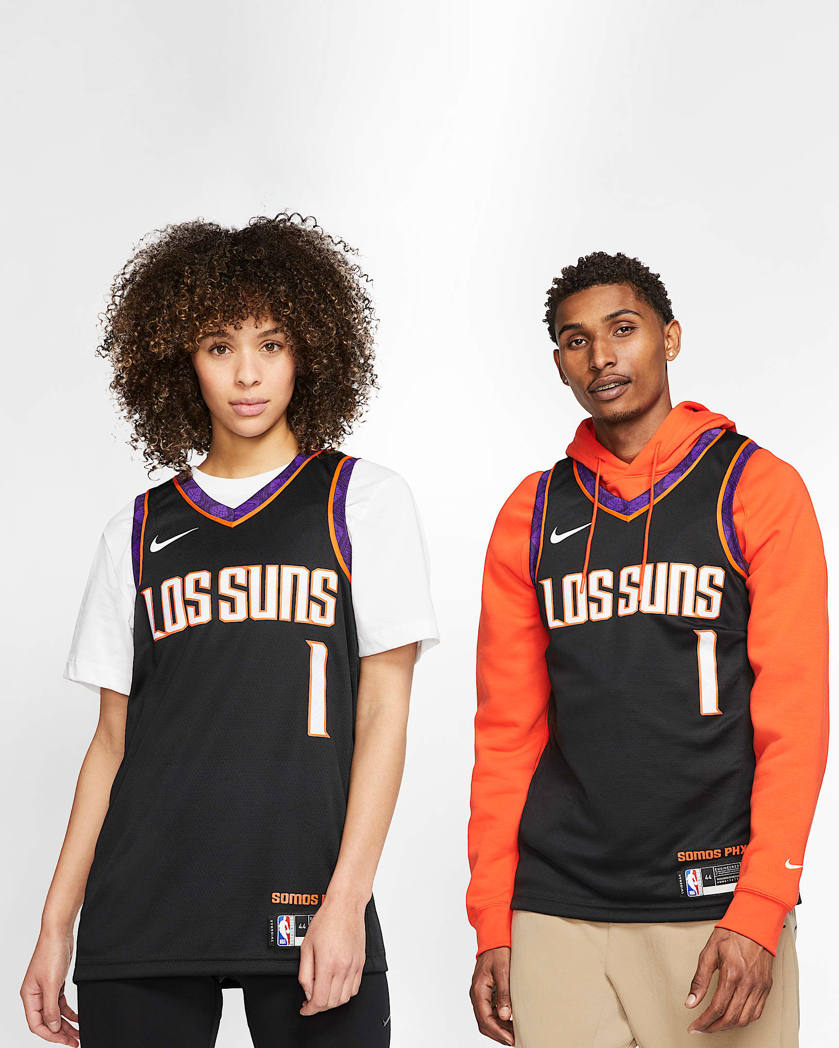 菲尼克斯太阳队 (Devin Booker) – City Edition Nike NBA Swingman Jersey 男子球衣 - 黑