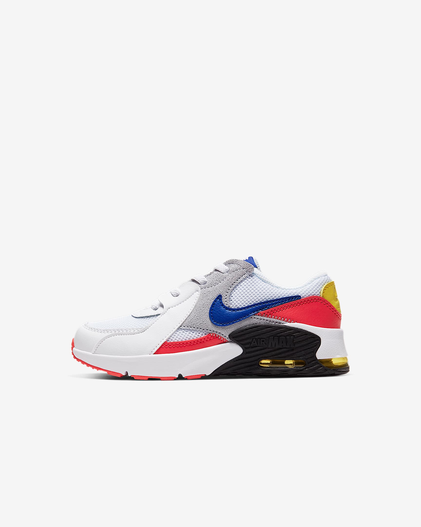Nike Air Max Excee (PS) 幼童运动童鞋 - 白色/仙人掌绿/小径红/超蓝