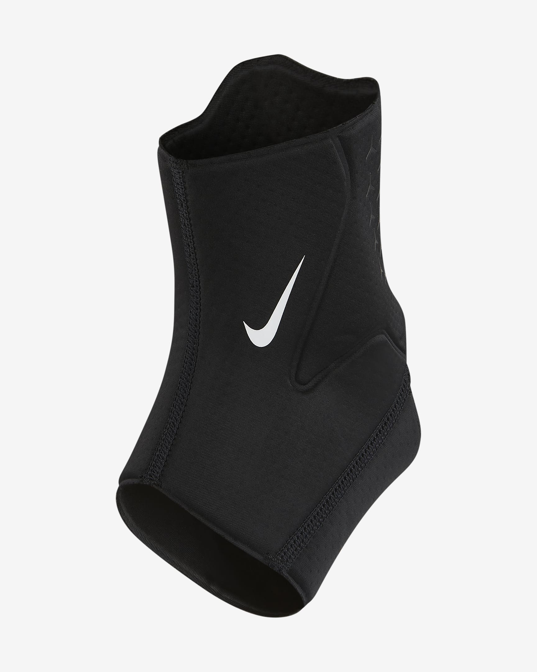 Nike Pro 速干训练脚踝护套(1 只) - 黑/白色