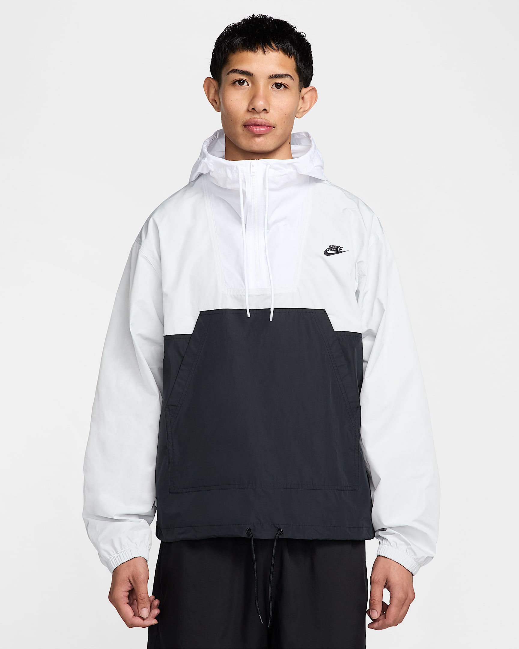 Nike Club Marina 男子套头上衣 - 尘光子色/黑/白色/黑