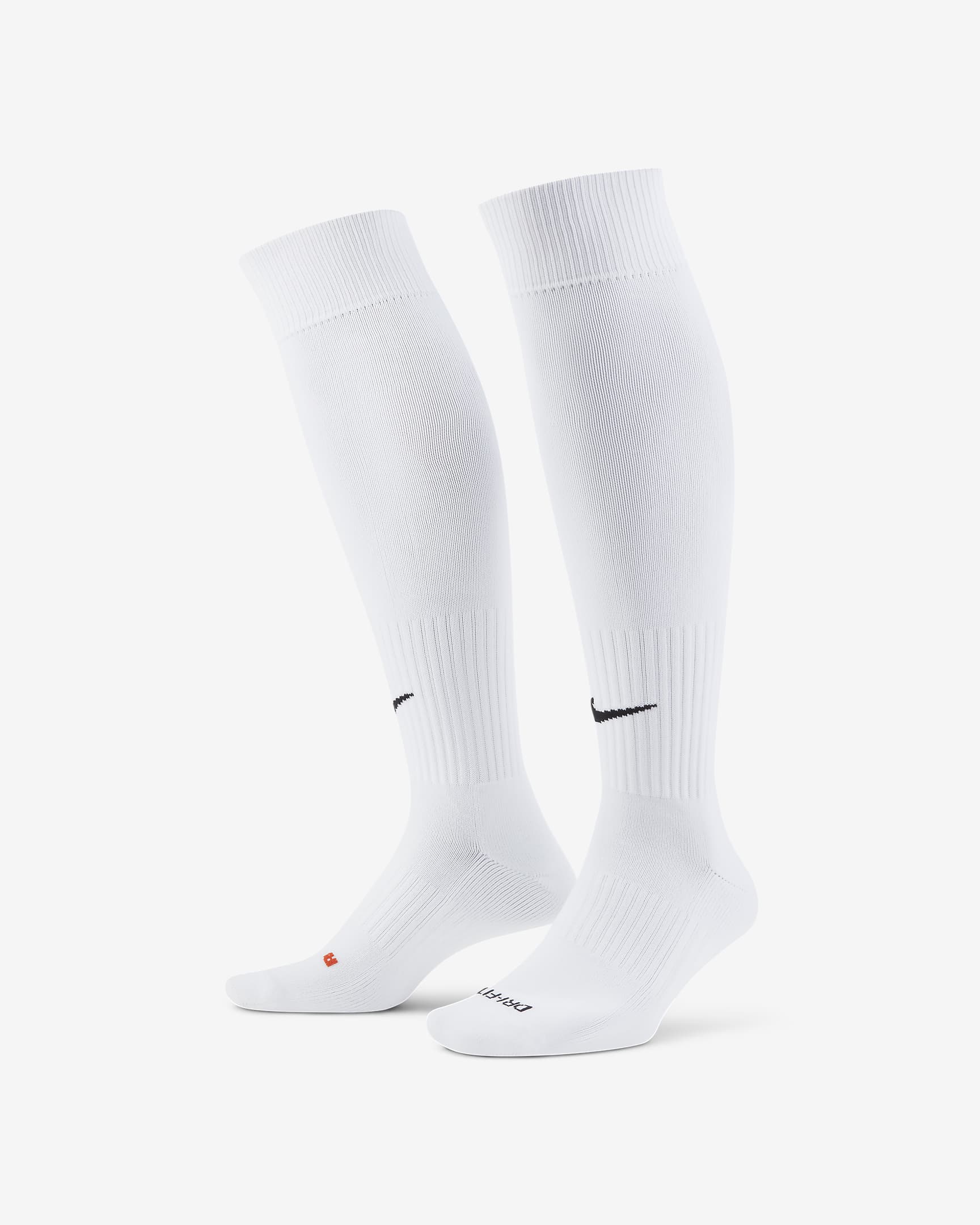 Nike Academy 足球运动袜 (1 双) - 白色/黑