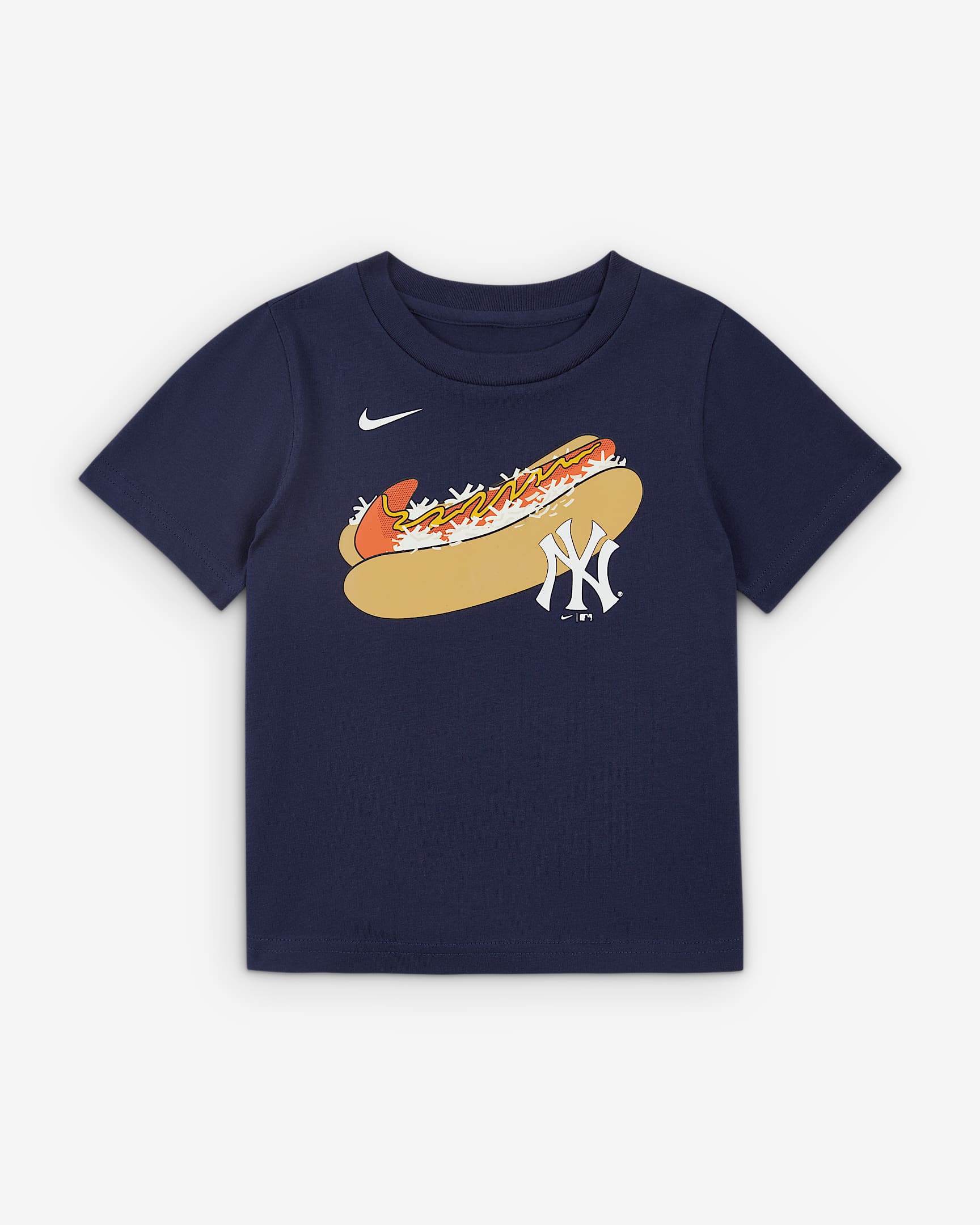 纽约洋基队 Nike MLB 婴童T恤 - 深藏青