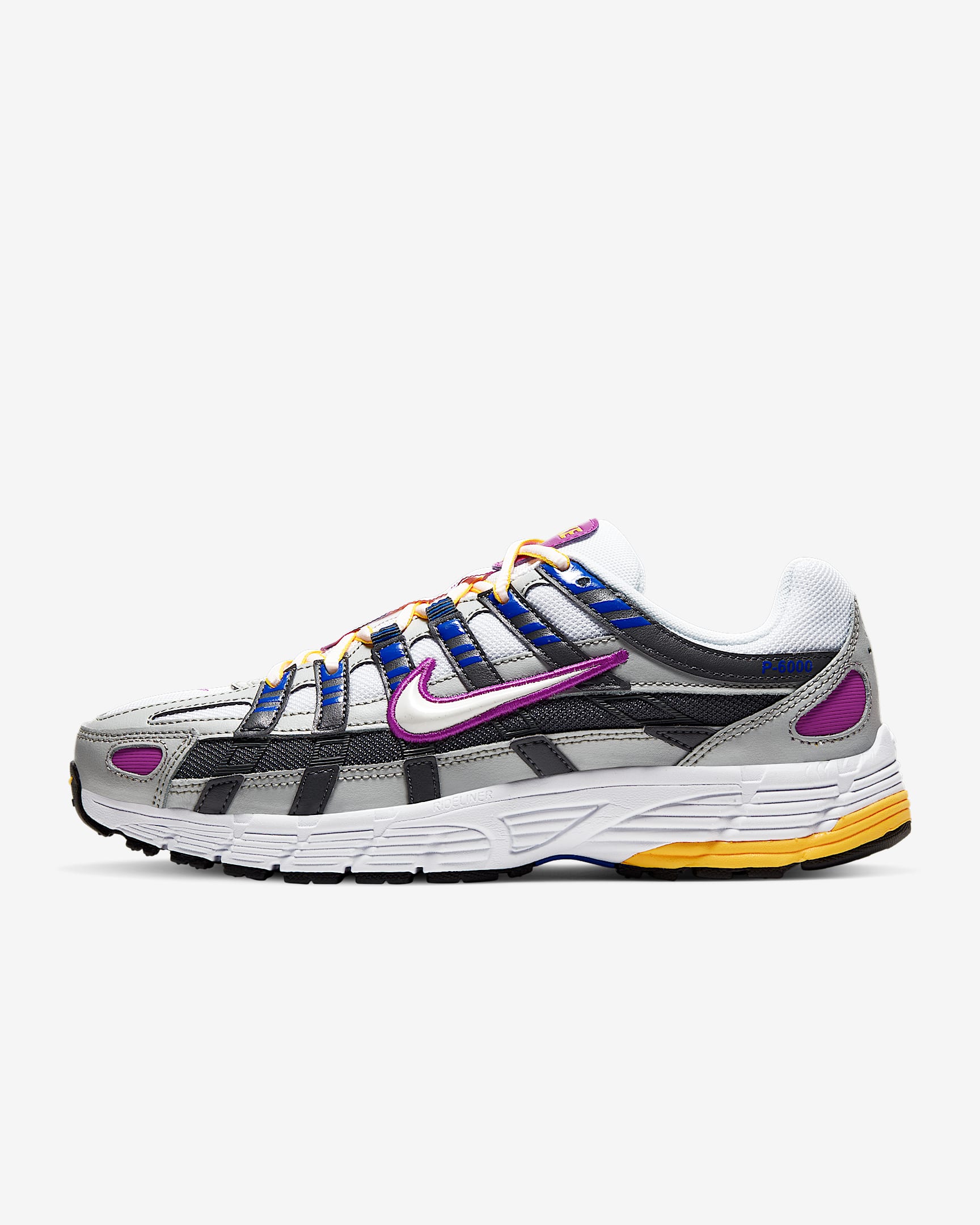 Nike P-6000 女子复古运动鞋 - 雾灰/铁灰/白色