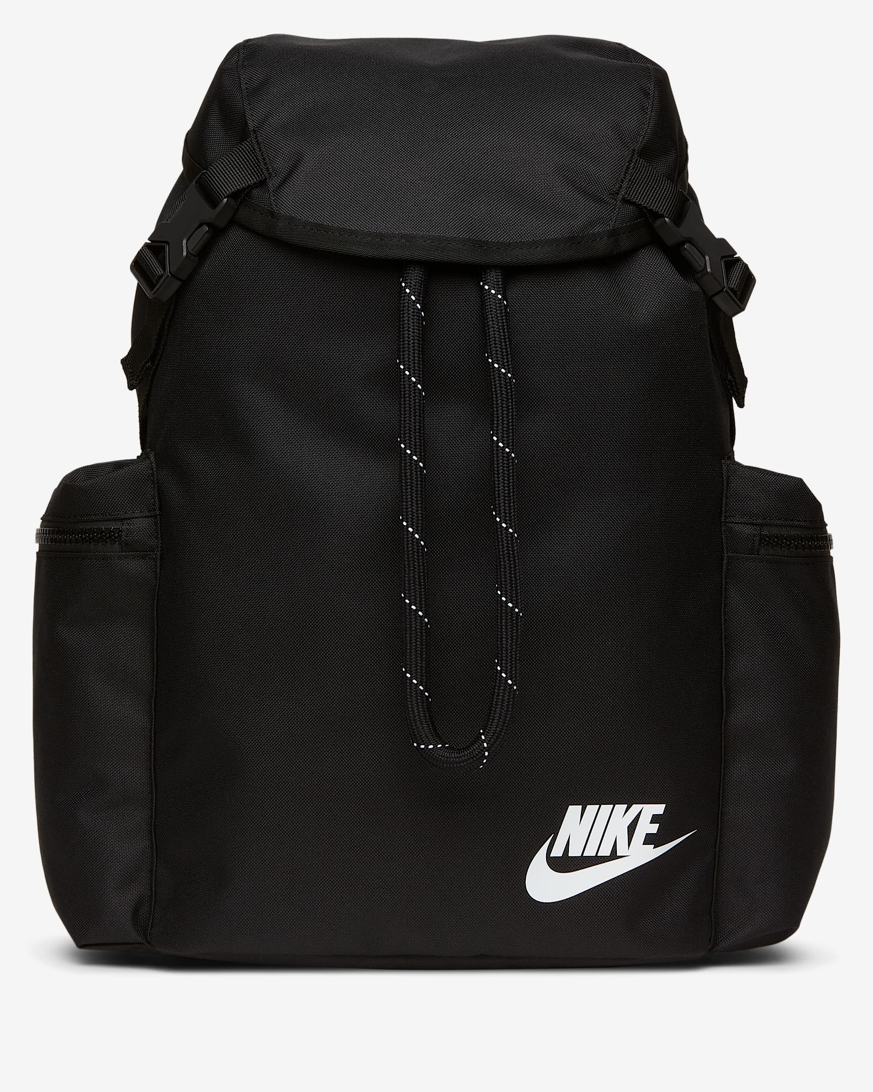Nike Heritage 双肩包 - 黑/黑/白色