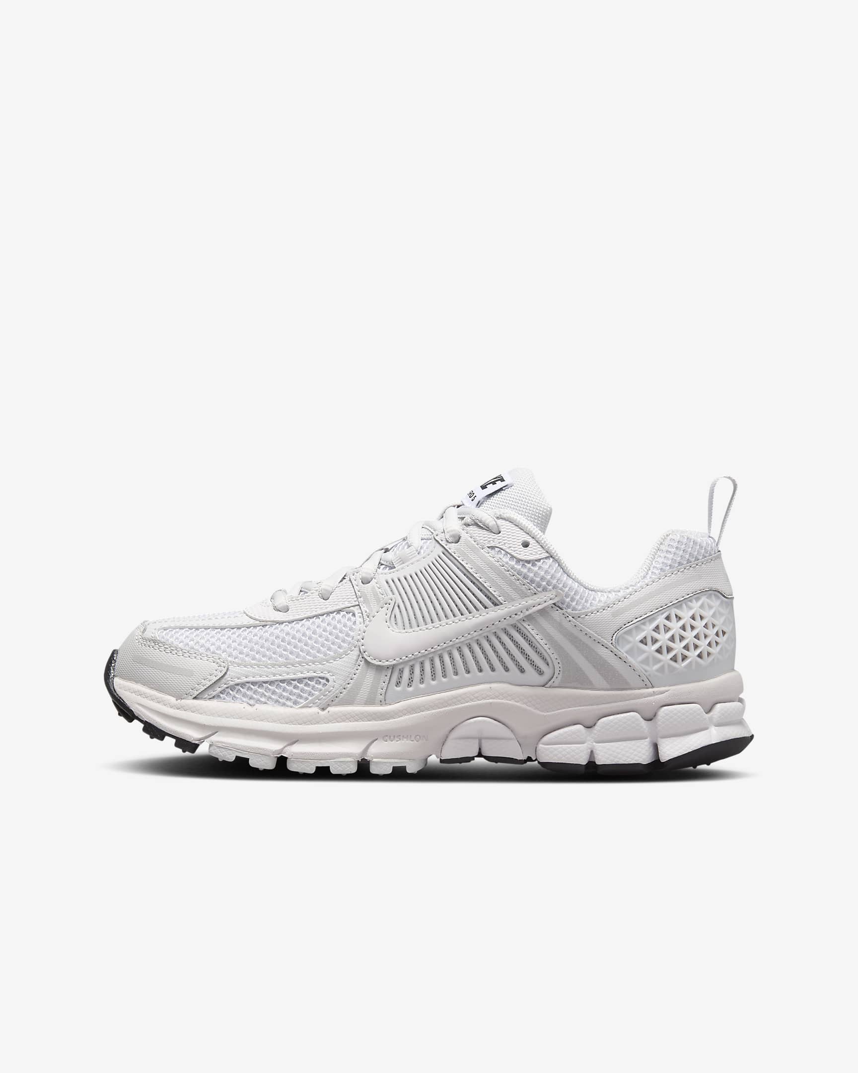 Nike Vomero 5 耐克小迈柔大童运动鞋 - 白色/黑/帆白/苍野灰