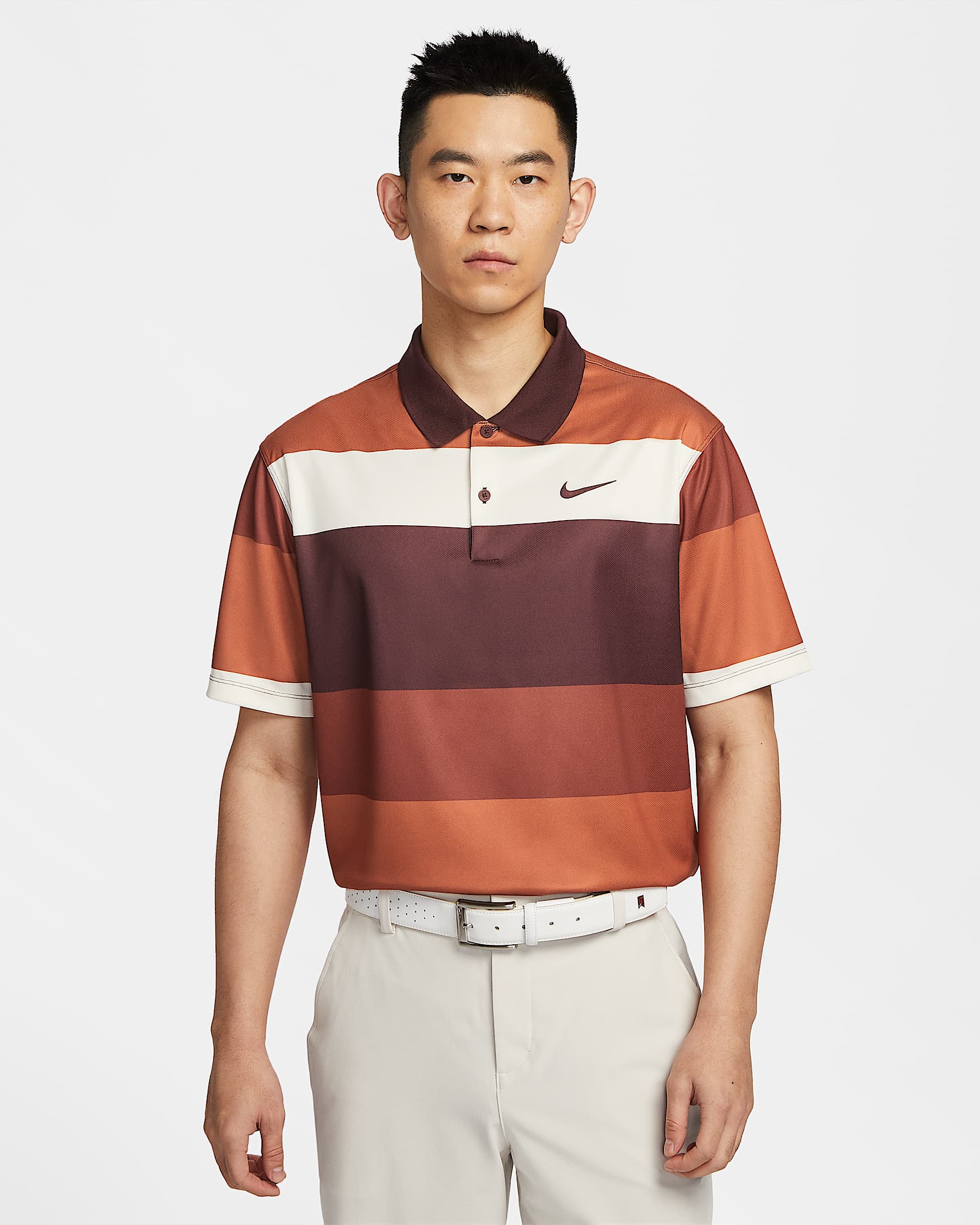 Nike Victory+ Dri-FIT 男子速干高尔夫翻领T恤 - 鲜亮勃艮第酒红/鲜亮勃艮第酒红/鲜亮勃艮第酒红