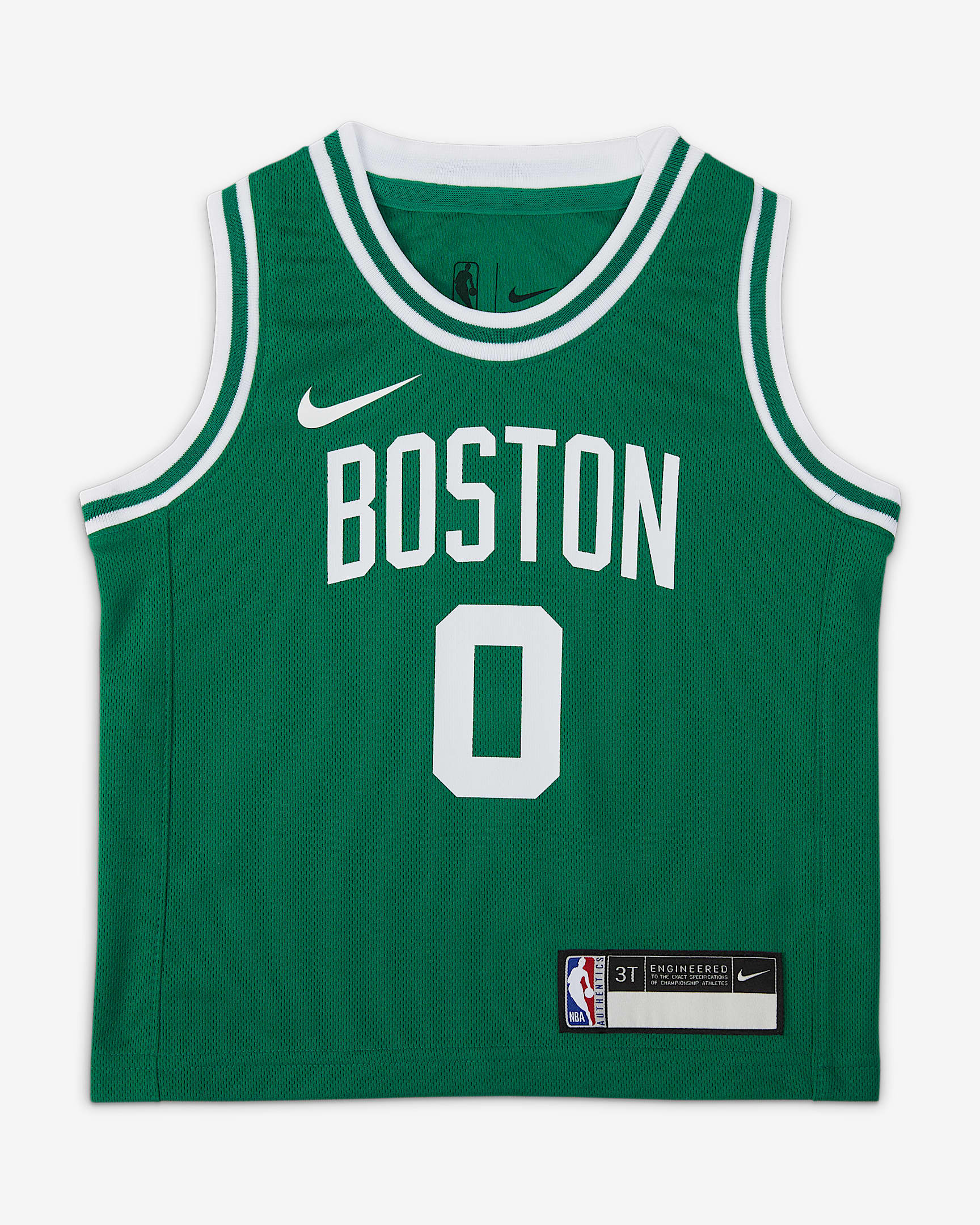 波士顿凯尔特人队杰森·塔图姆 (Jayson Tatum) Icon Edition Nike NBA Jersey 婴童球衣 - 苜蓿绿