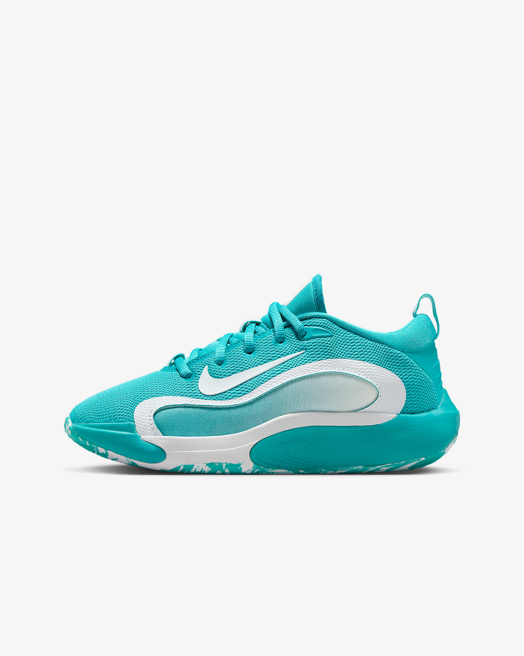 Nike IsoFly 大童篮球鞋 - 仙人掌绿/白色