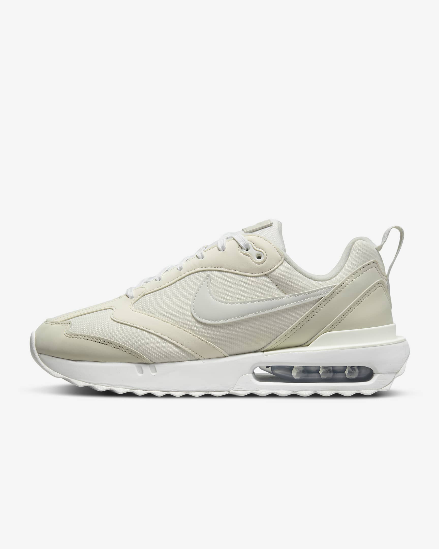 Nike Air Max Dawn 女子运动鞋气垫缓震老爹鞋 - 幻影灰白/浅骨色/大气浅粉/山峰白
