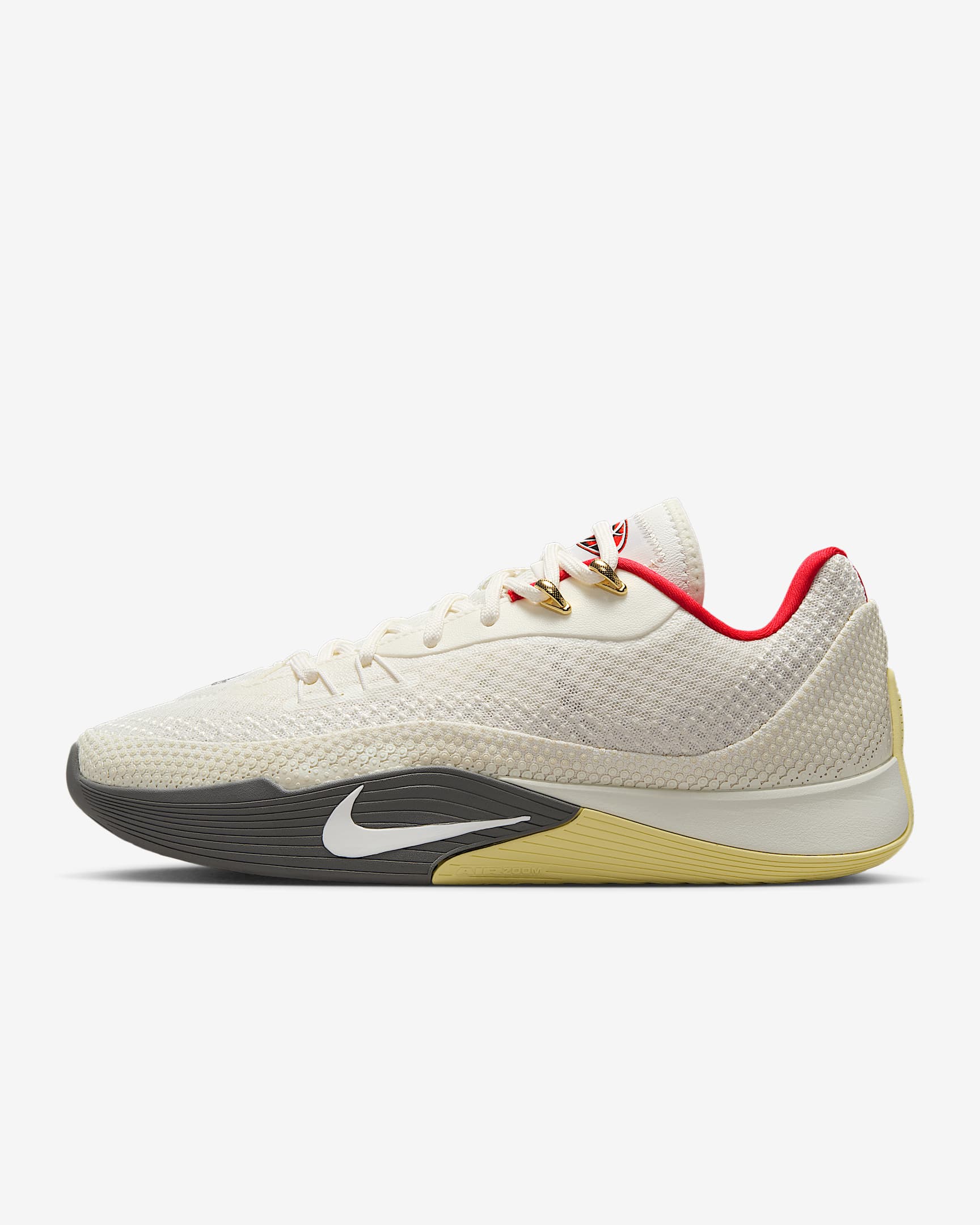 Nike S.T.  Flare EP 耐克气焰篮球鞋 - 珍珠灰/深雾灰/淡黄/帆白