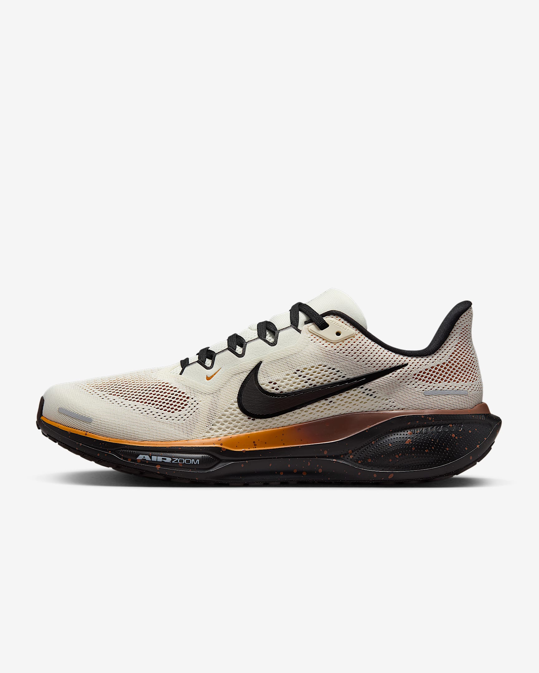 Nike Pegasus 41 耐克飞马男子公路跑步鞋 - 珍珠灰/沙漠黄褐/动物群棕/丝绒棕