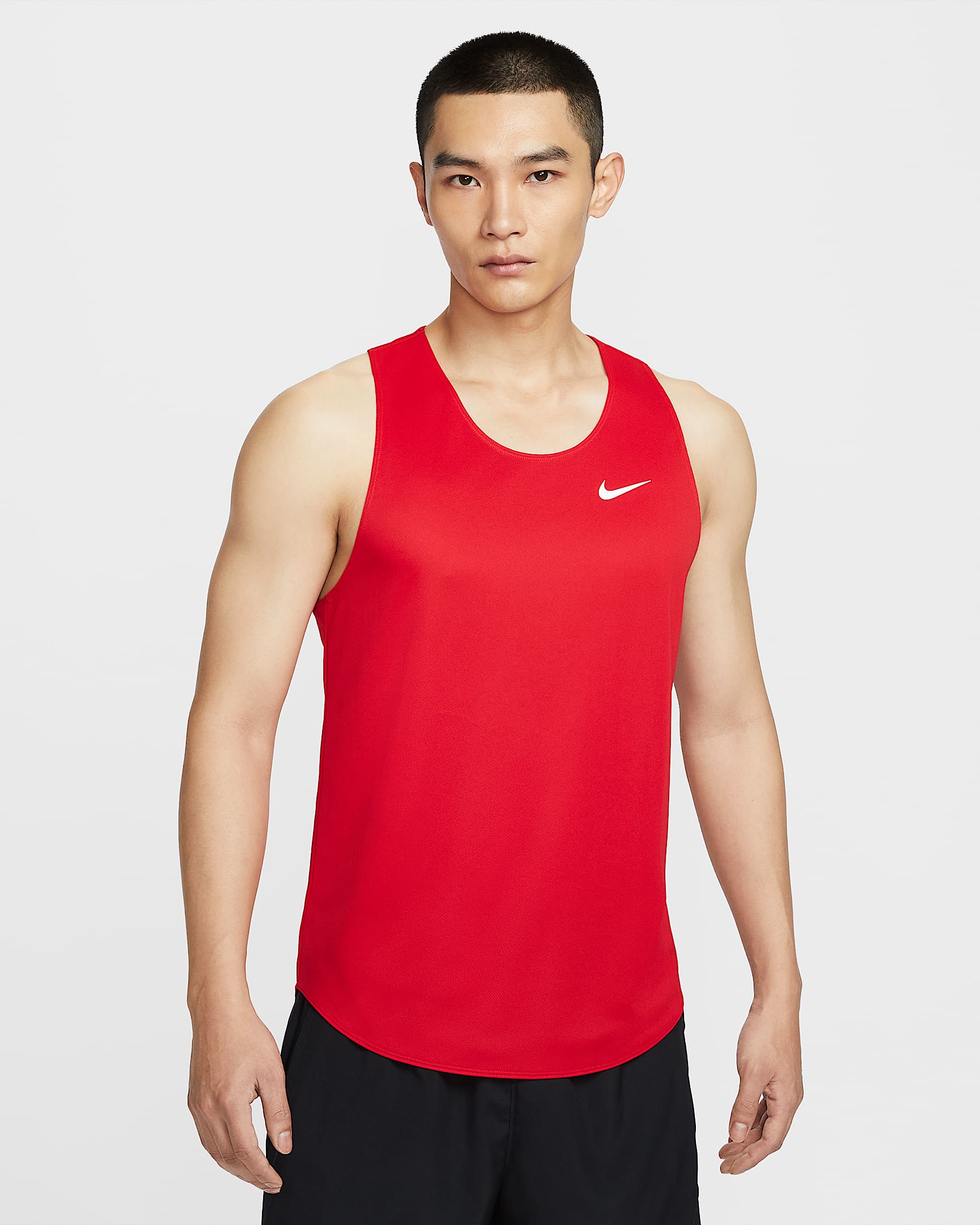 Nike Dri-FIT Stock Fast 男子速干背心 - 大学红