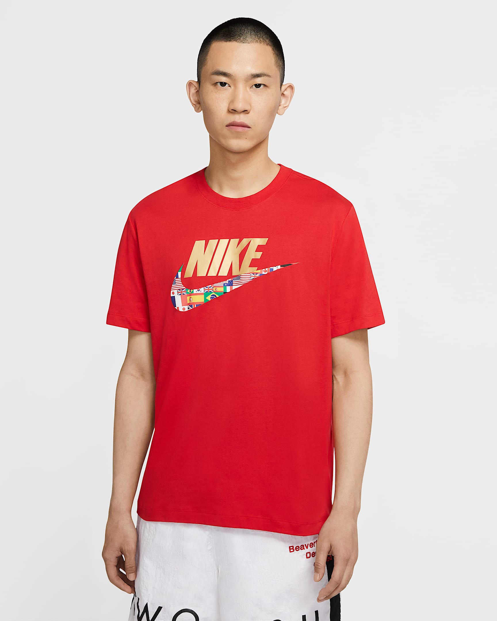 Nike Sportswear 男子T恤 - 大学红