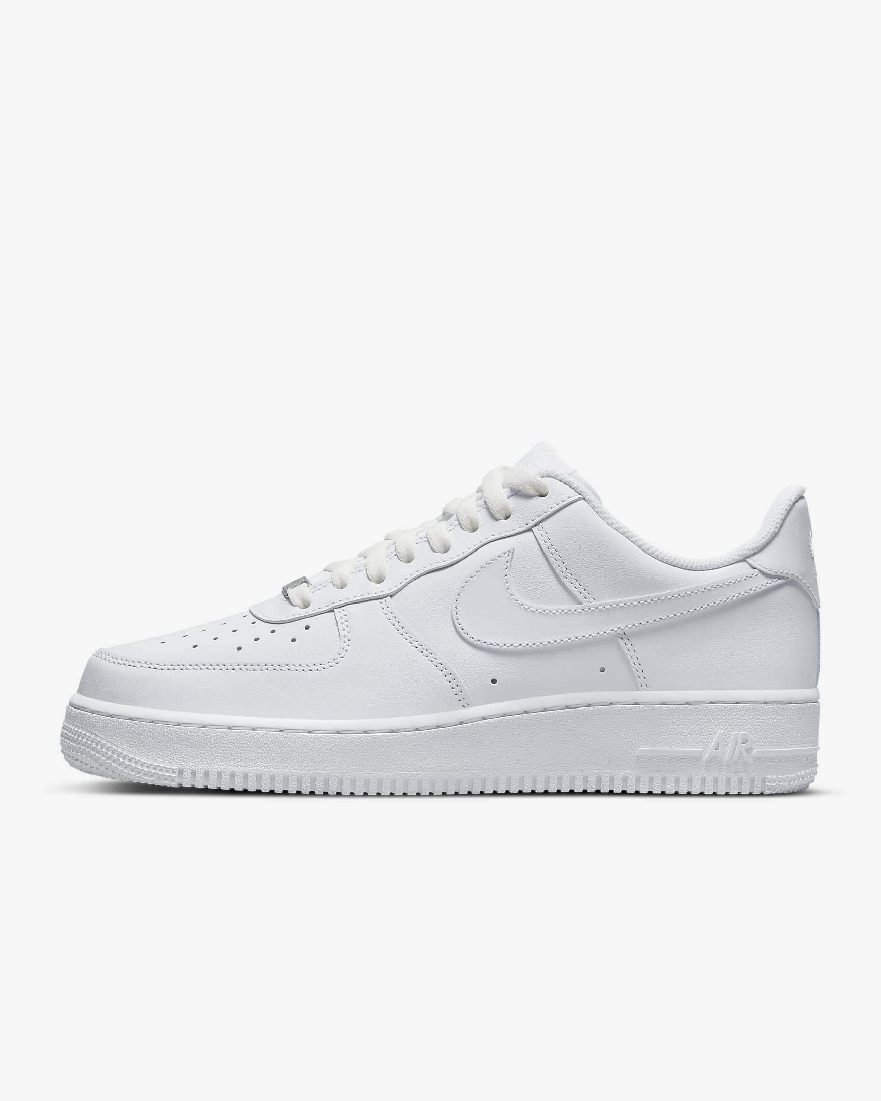 Nike Air Force 1 '07 男子空军一号运动鞋板鞋 - 白色/白色