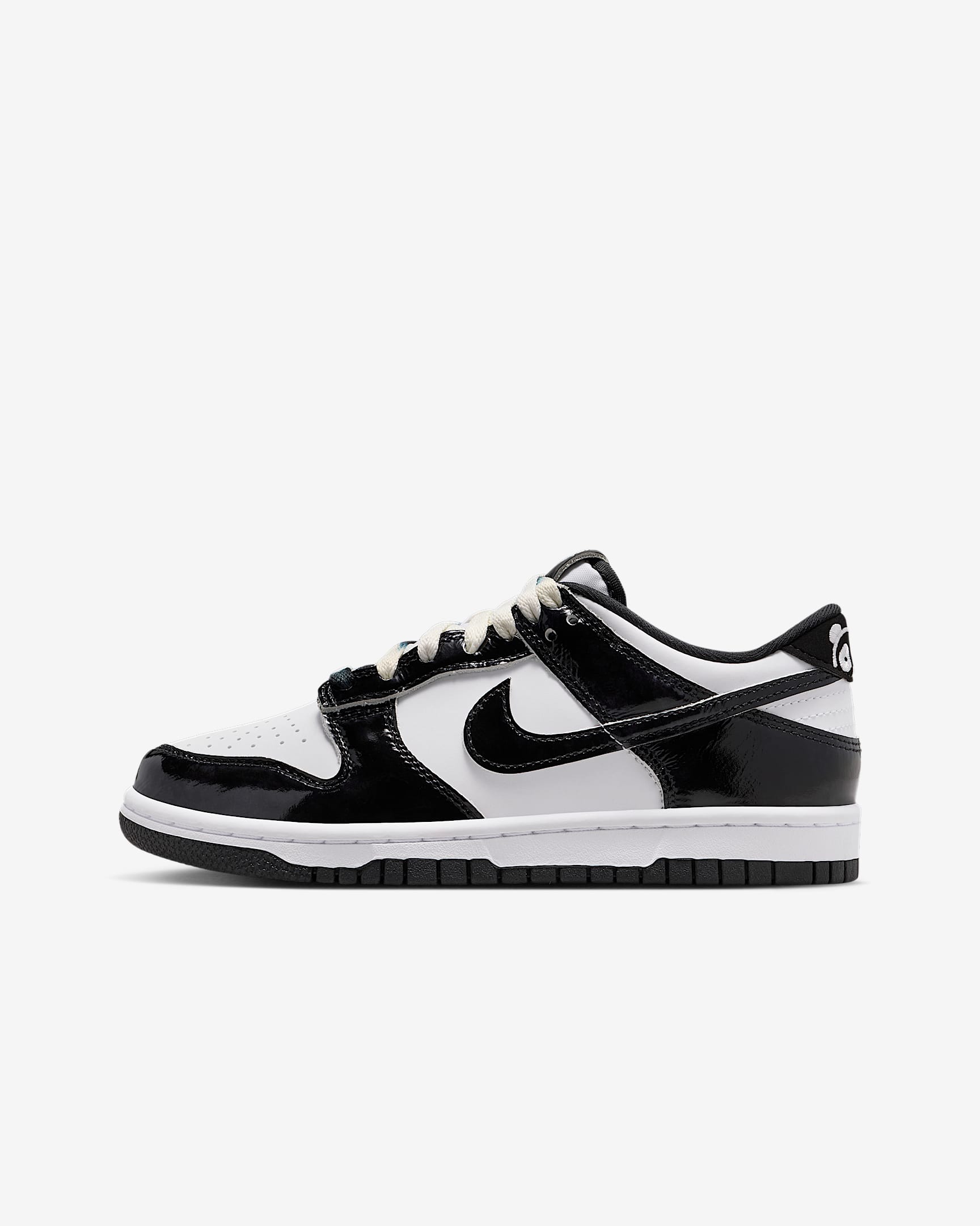 Nike Dunk Low SE 大童运动鞋 - 白色/黑