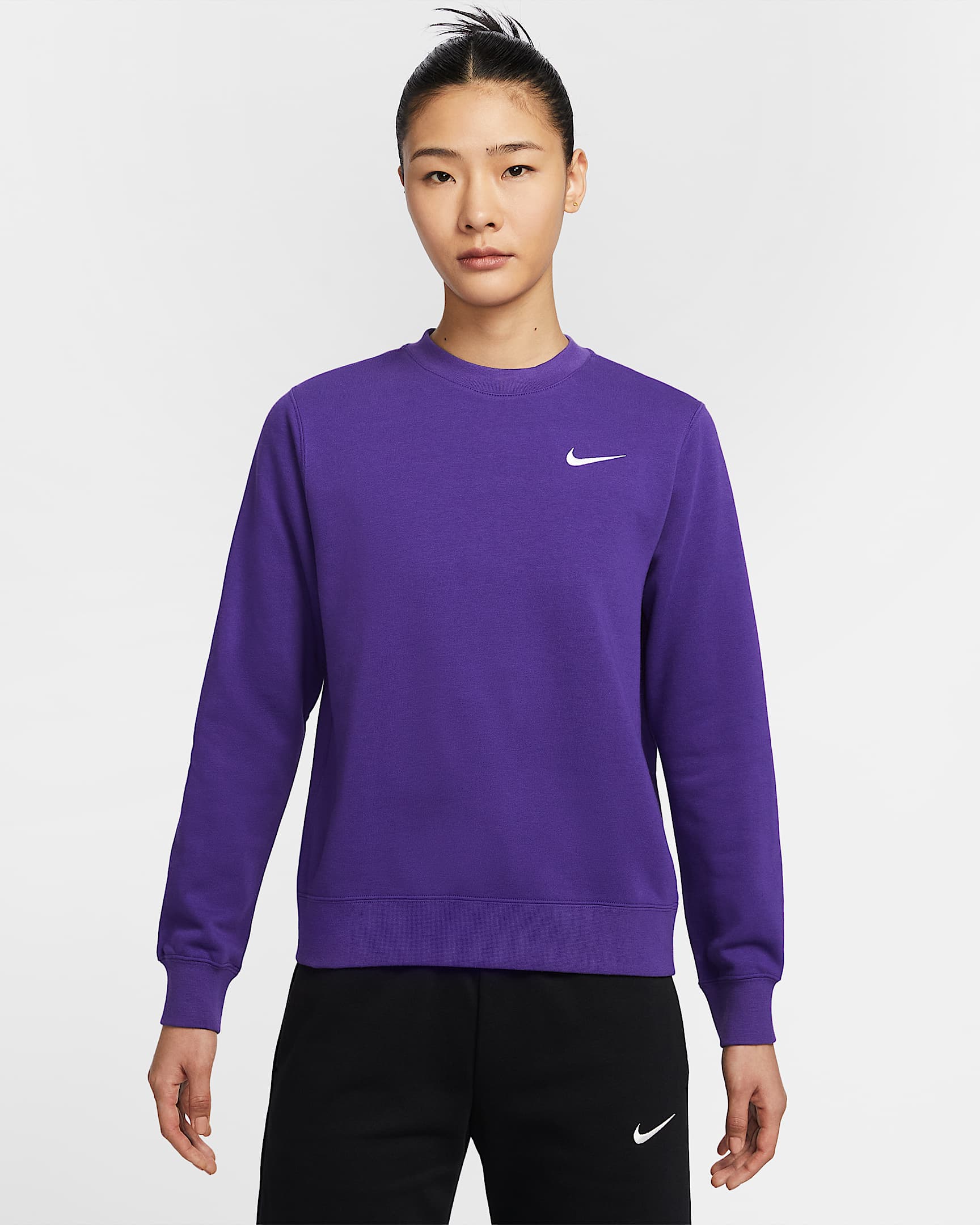 Nike Team Club 女子圆领上衣 - 庭紫
