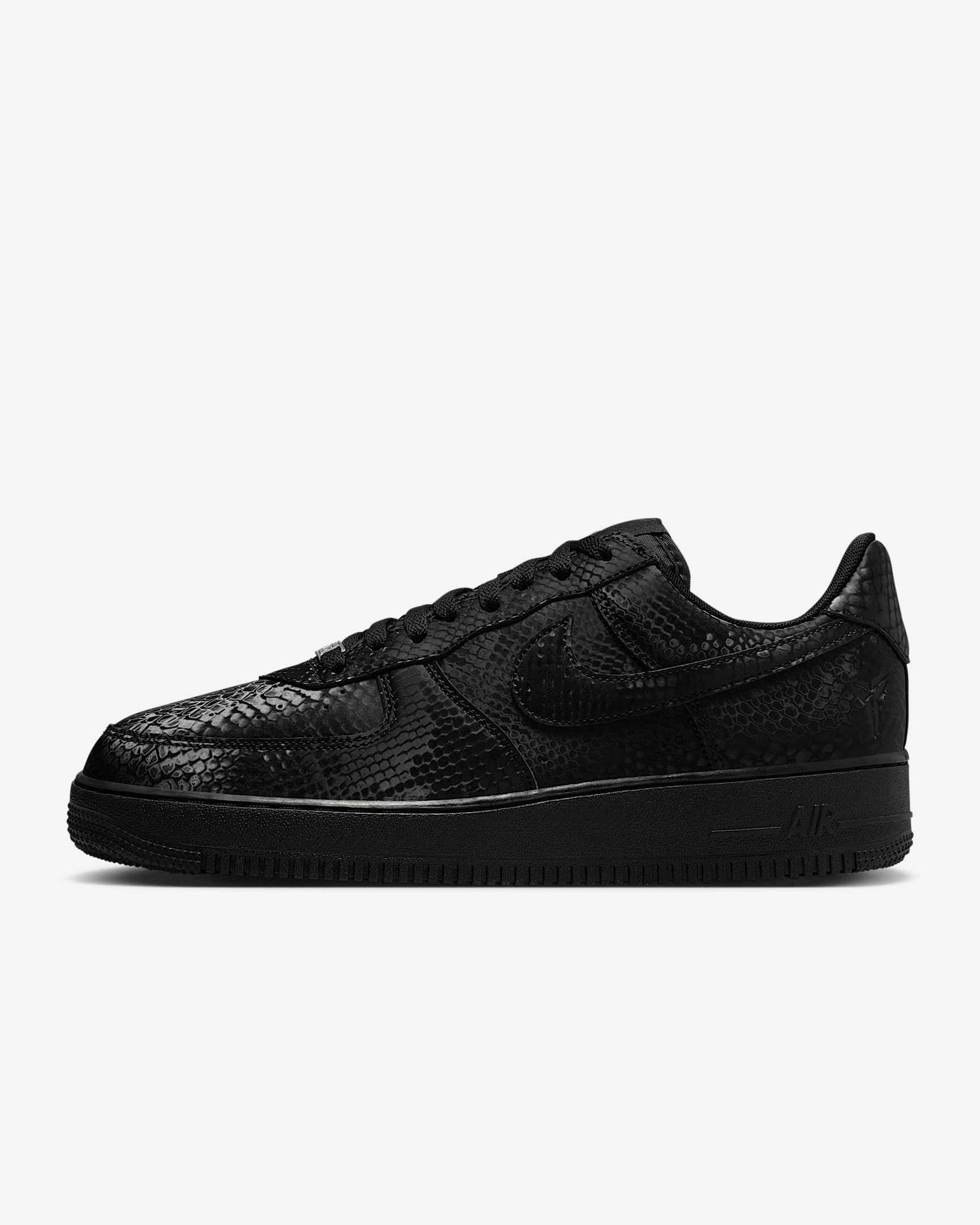 Kobe Air Force 1 Low 科比男子空军一号运动鞋 - 黑/黑