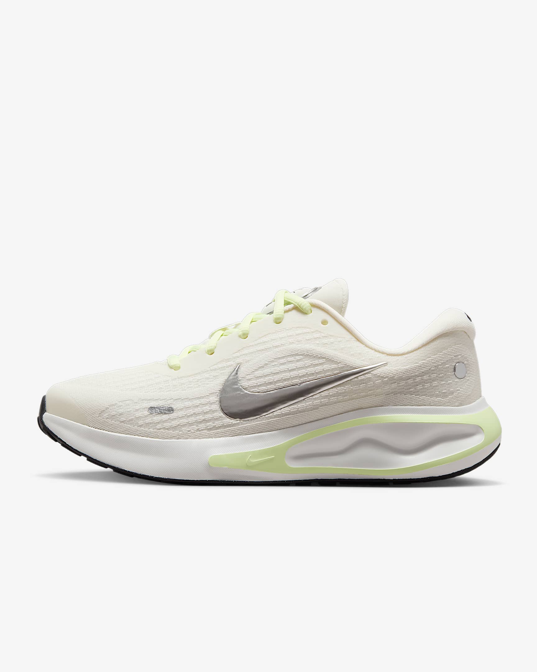 Nike Journey Run 女子公路跑步鞋 - 帆白/尘光子色/山峰白/金属银