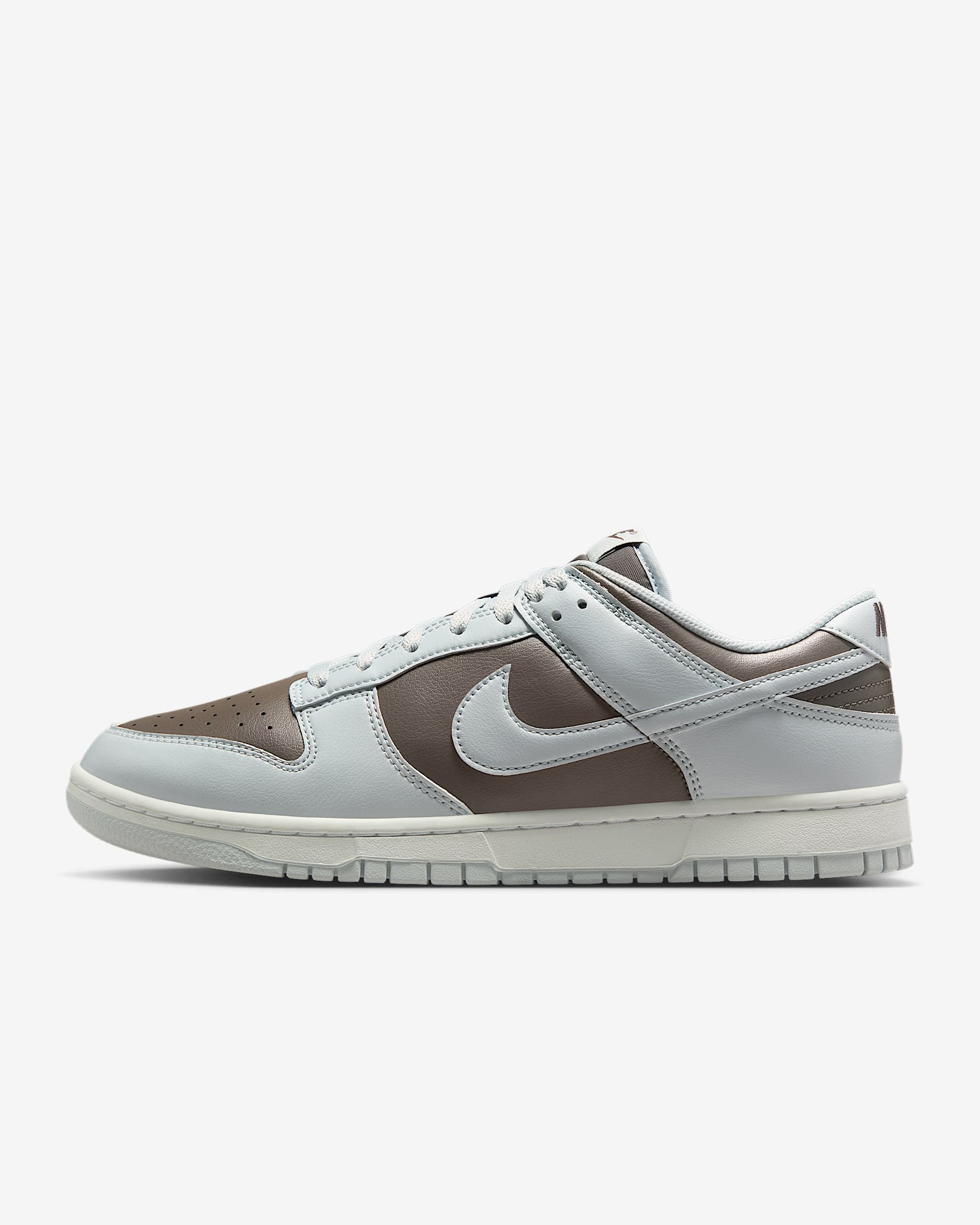 Nike Dunk Low Retro 男子运动鞋板鞋 - 洞穴石色/山峰白/白金色