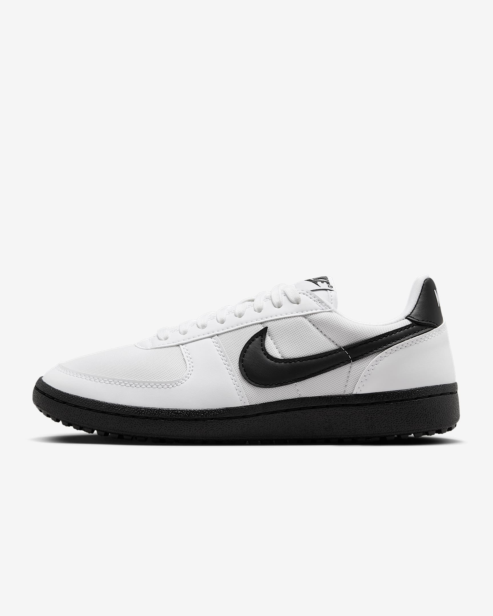 Nike Field General 女子薄底运动鞋 - 白色/金属银/黑