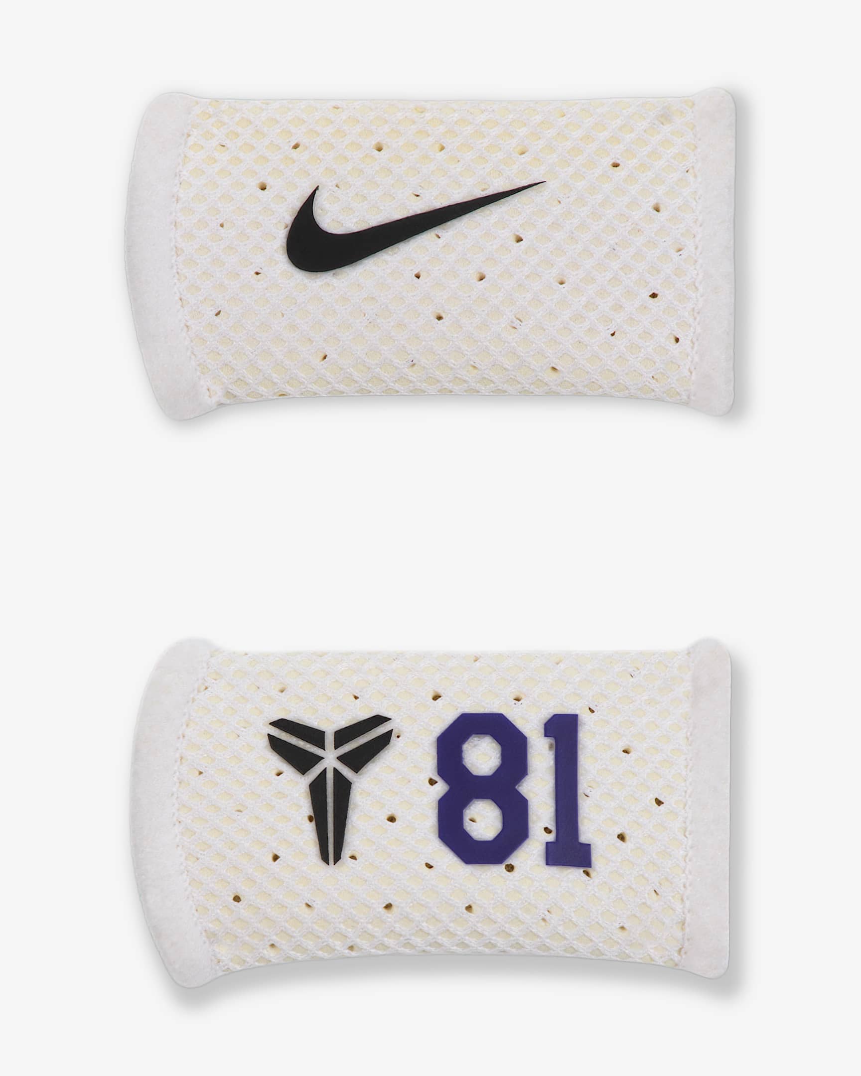 Kobe 科比护指套（1 对） - 白色/黑/庭紫