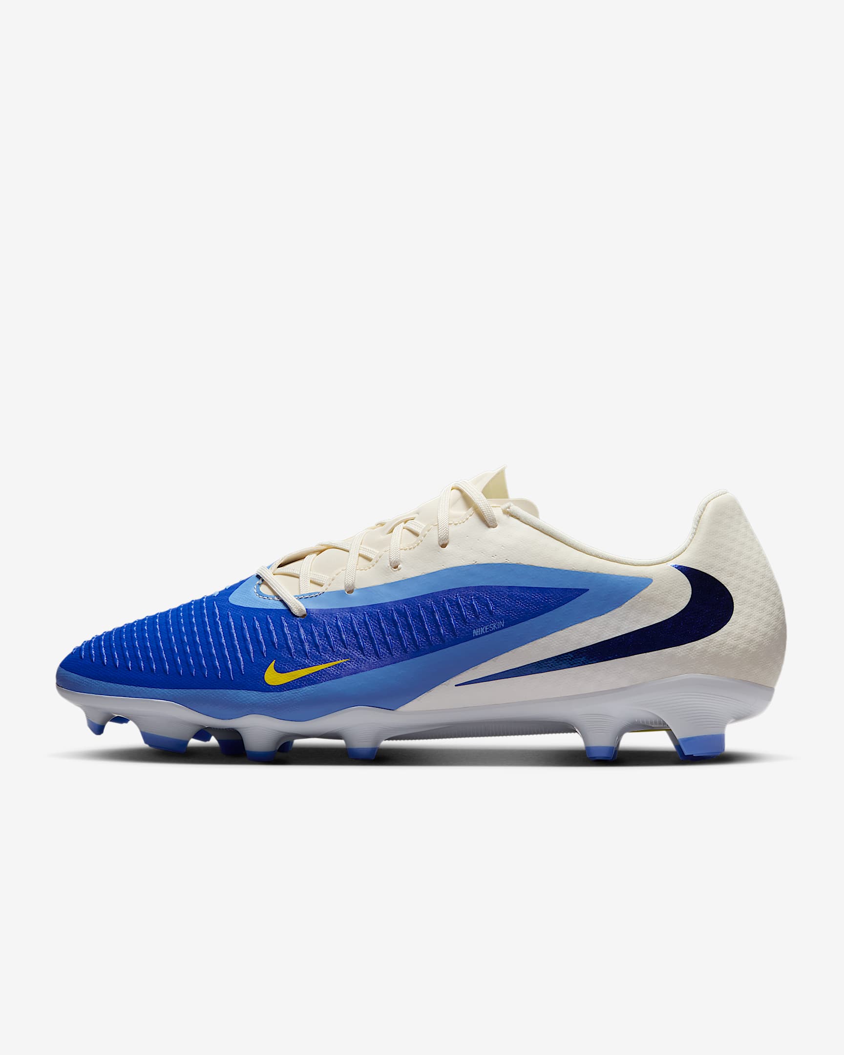 Nike Phantom 6 Low Academy 耐克暗煞系列男/女多种场地低帮足球鞋 - 赛车蓝/暗蓝黑