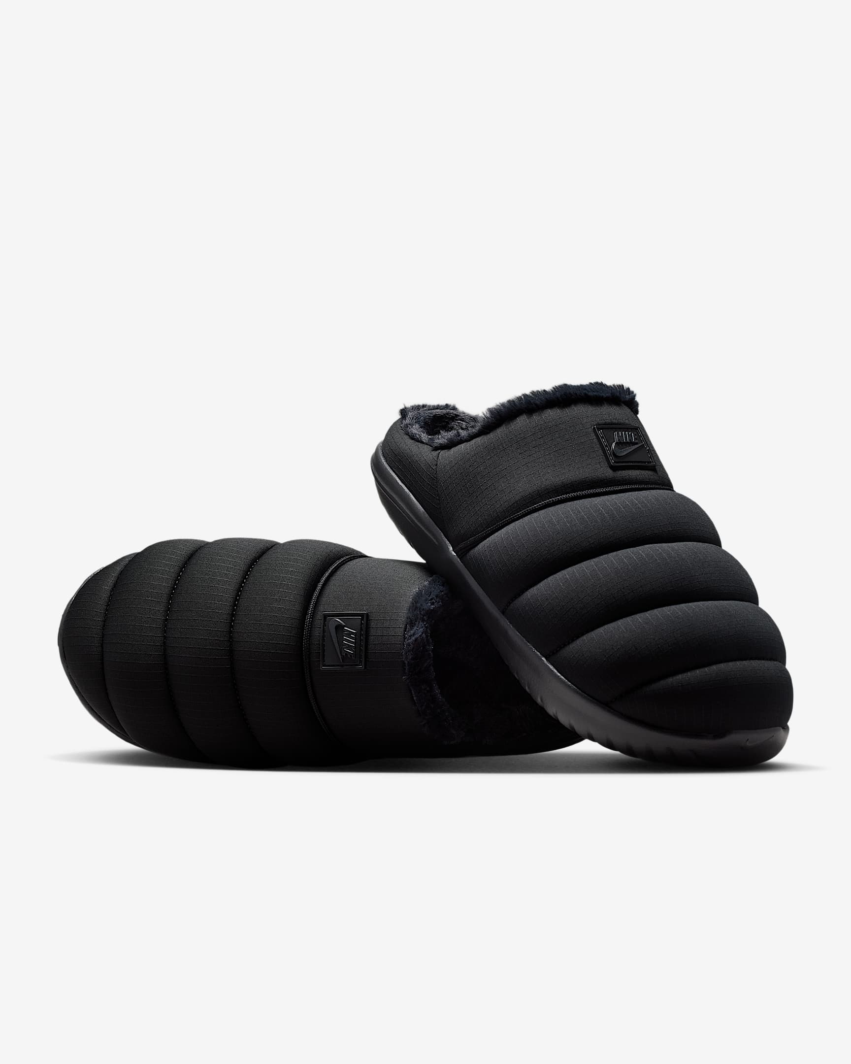 Nike Burrow SE 男子拖鞋 - 黑/煤黑
