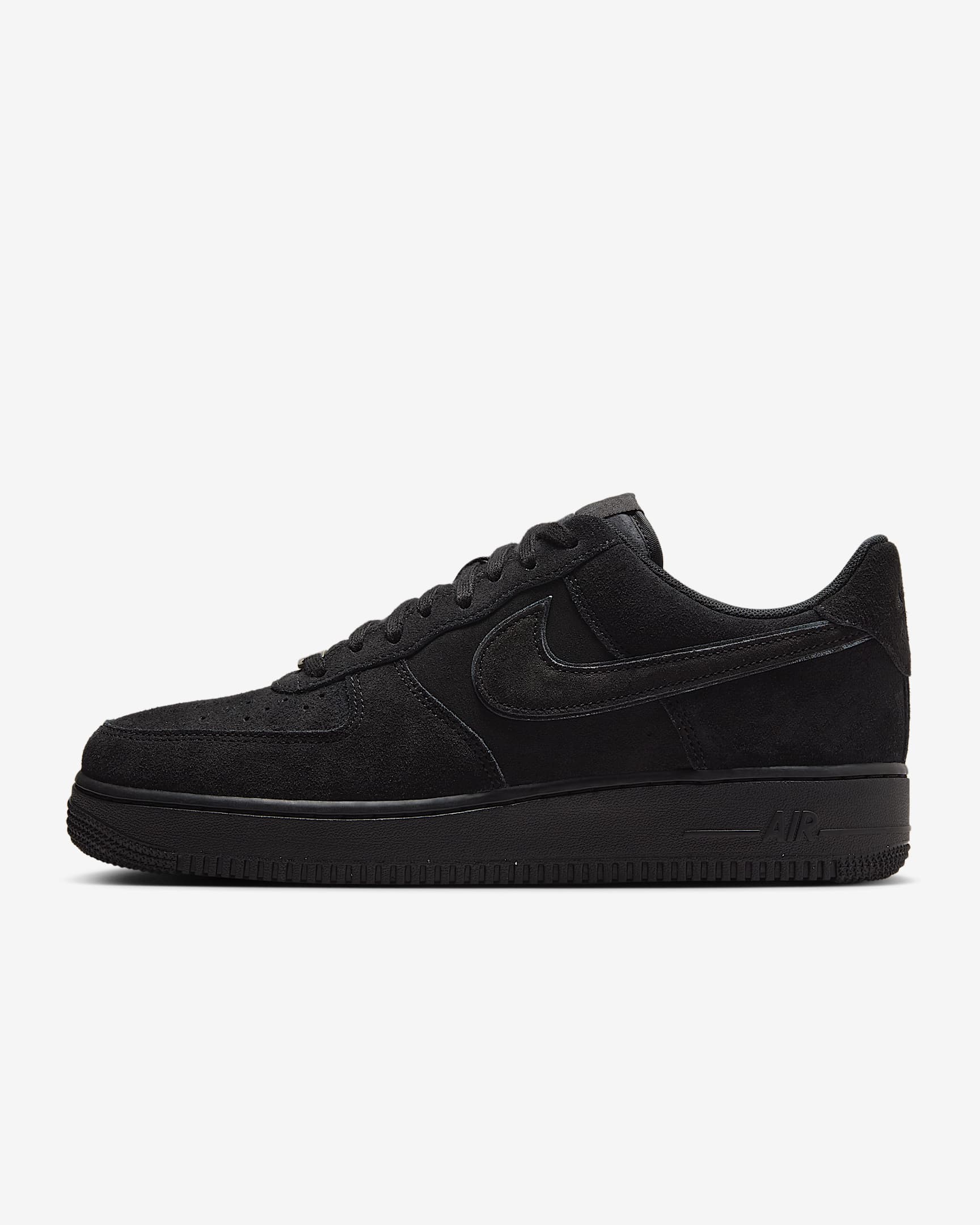 Nike Air Force 1 '07 LV8 男子空军一号运动鞋 - 黑/黑