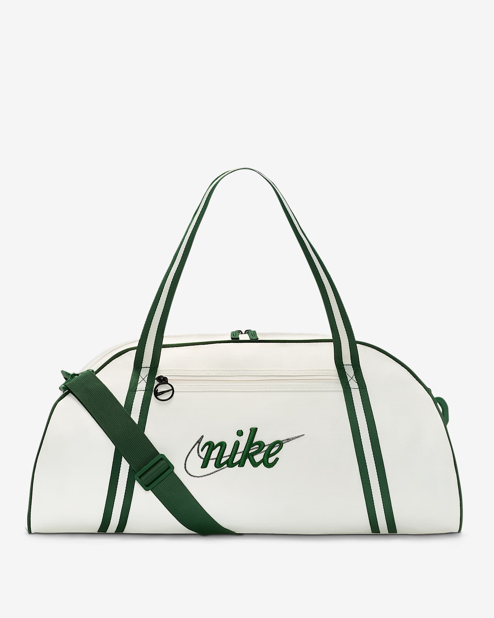 Nike Gym Club 训练包 - 幻影灰白/冷杉绿/冷杉绿