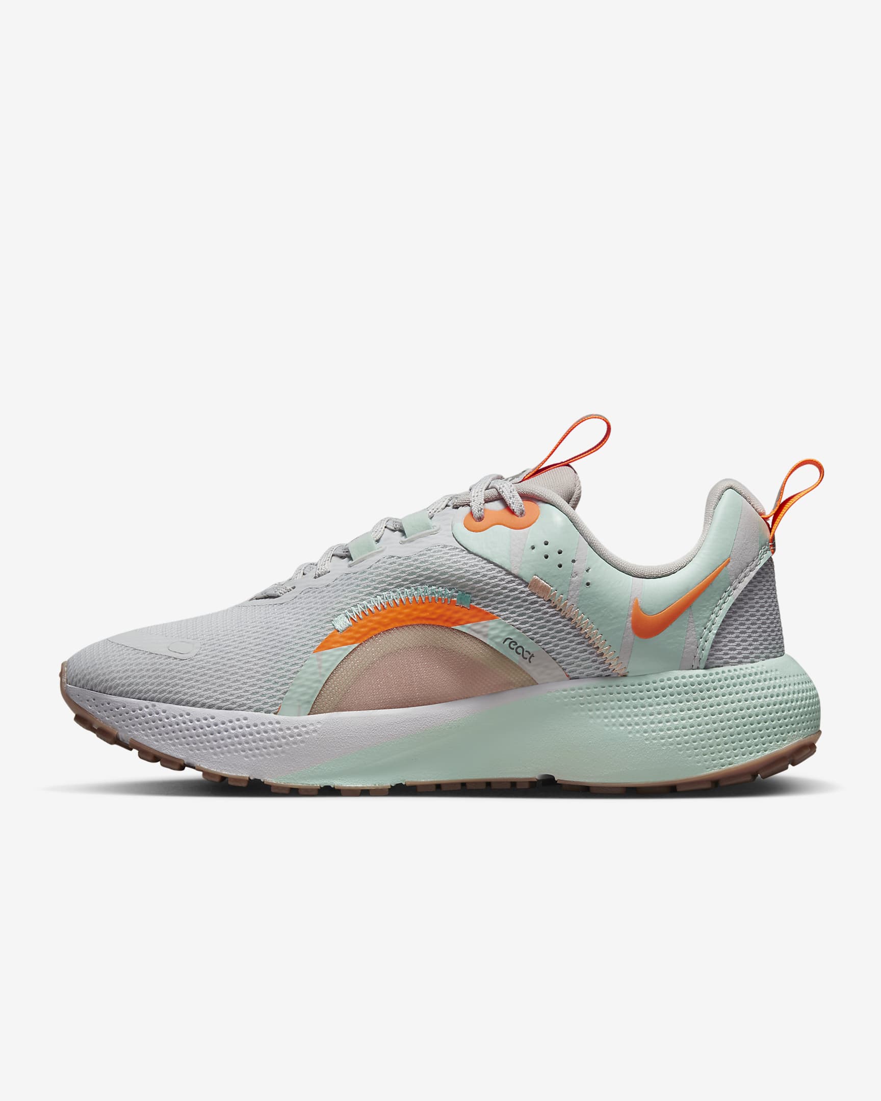 Nike Escape Run 2 Premium 女子公路跑步鞋 - 尘光子色/泡沫薄荷绿/金属青灰/荷兰橙