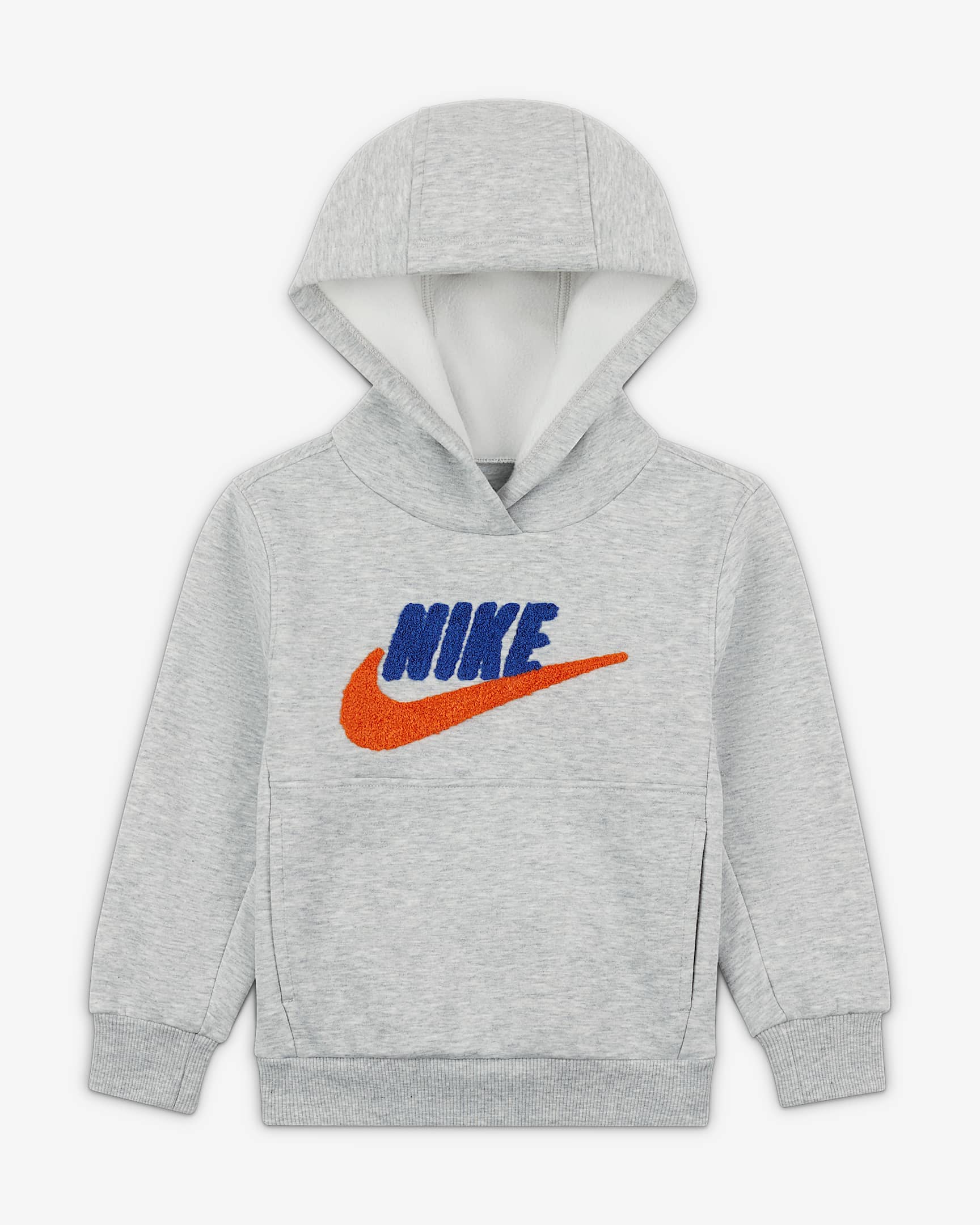 Nike Club 婴童加绒套头连帽衫 - 浅烟灰