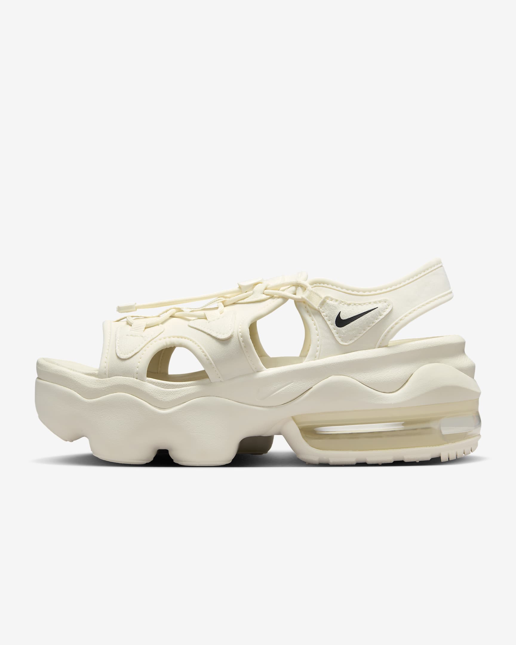 Nike Air Max Koko 女子厚底凉鞋 - 帆白/帆白/黑