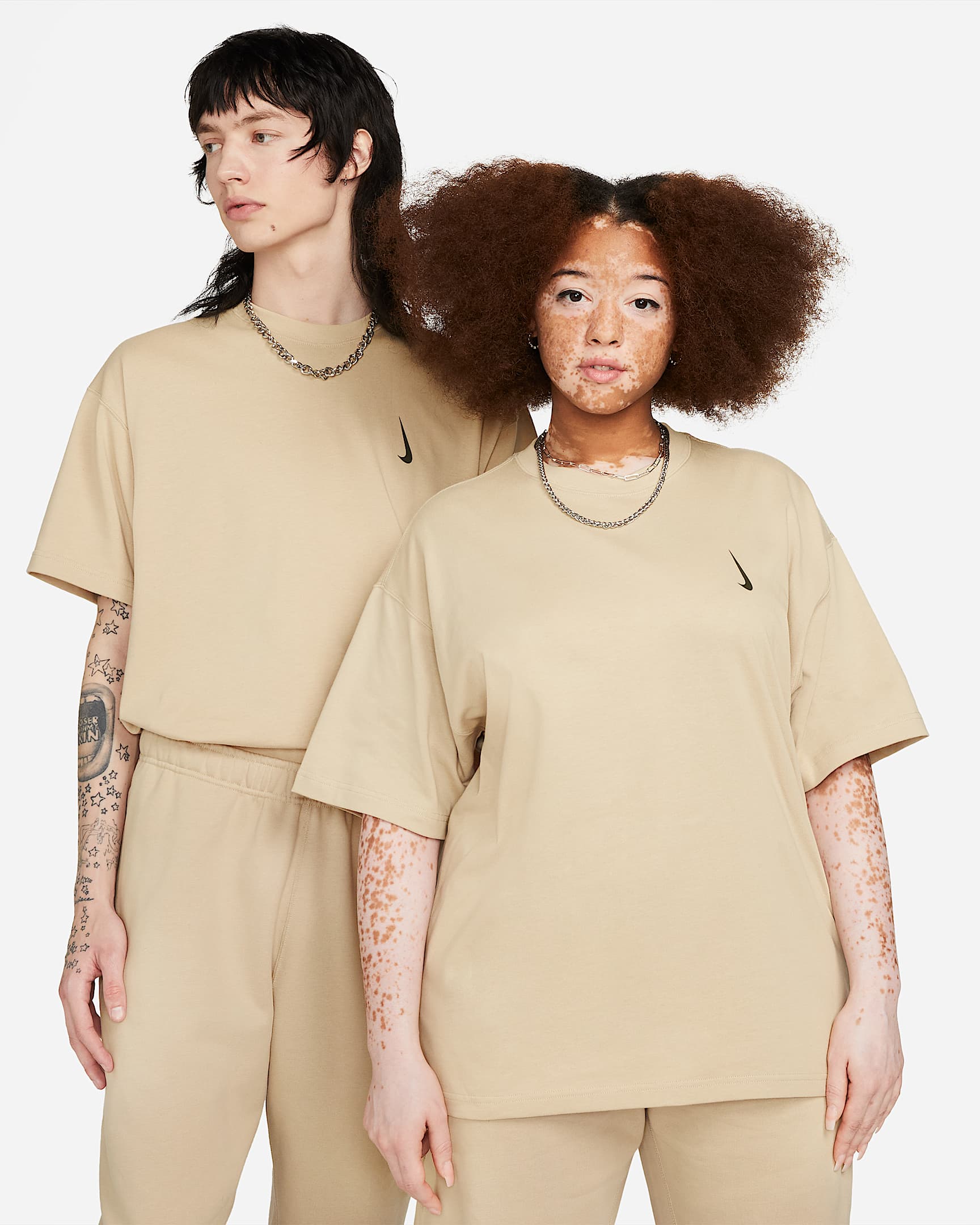 Nike x Billie Eilish 男子T恤 - 蘑菇黄/红杉绿