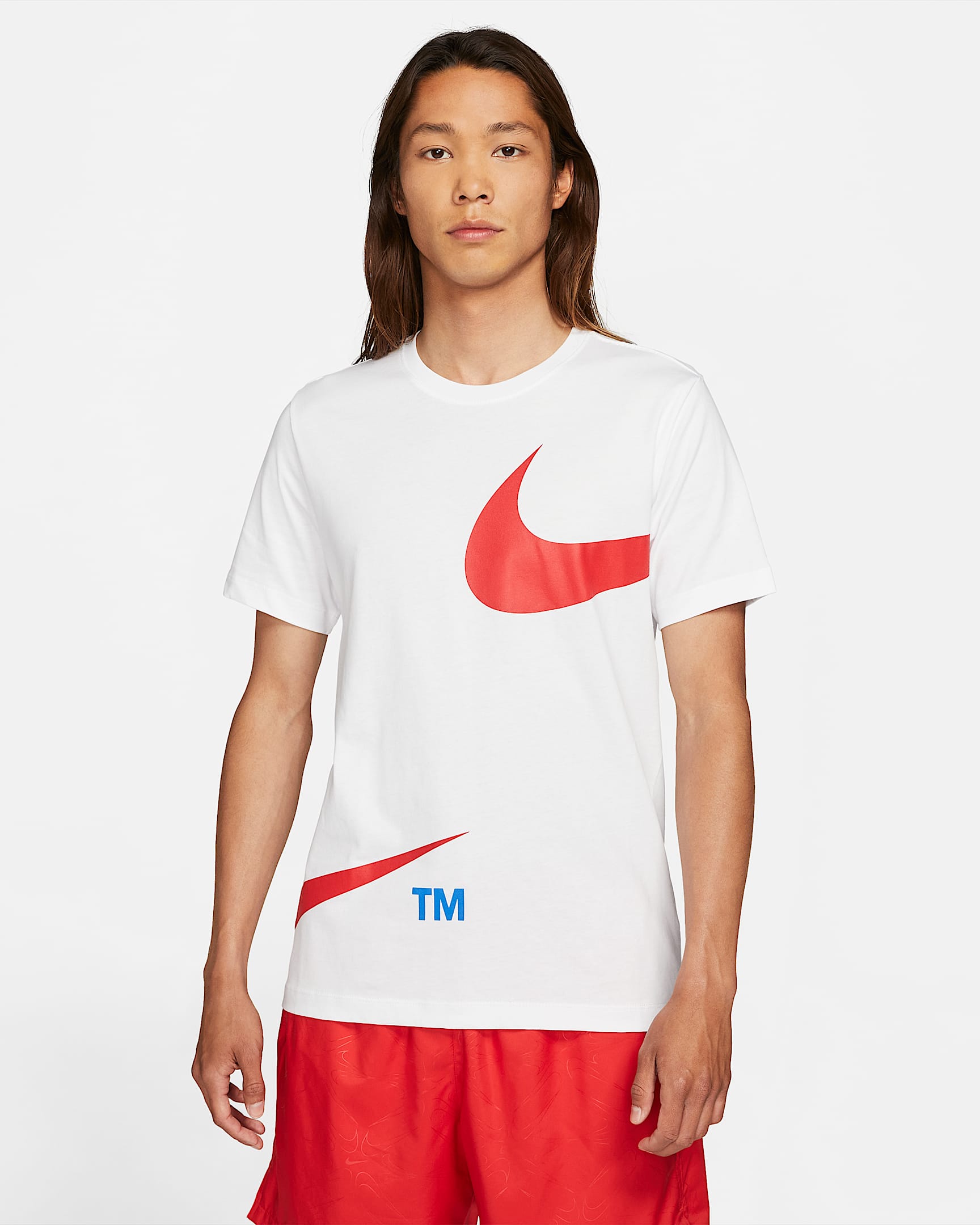 Nike Sportswear 男子T恤 - 白色