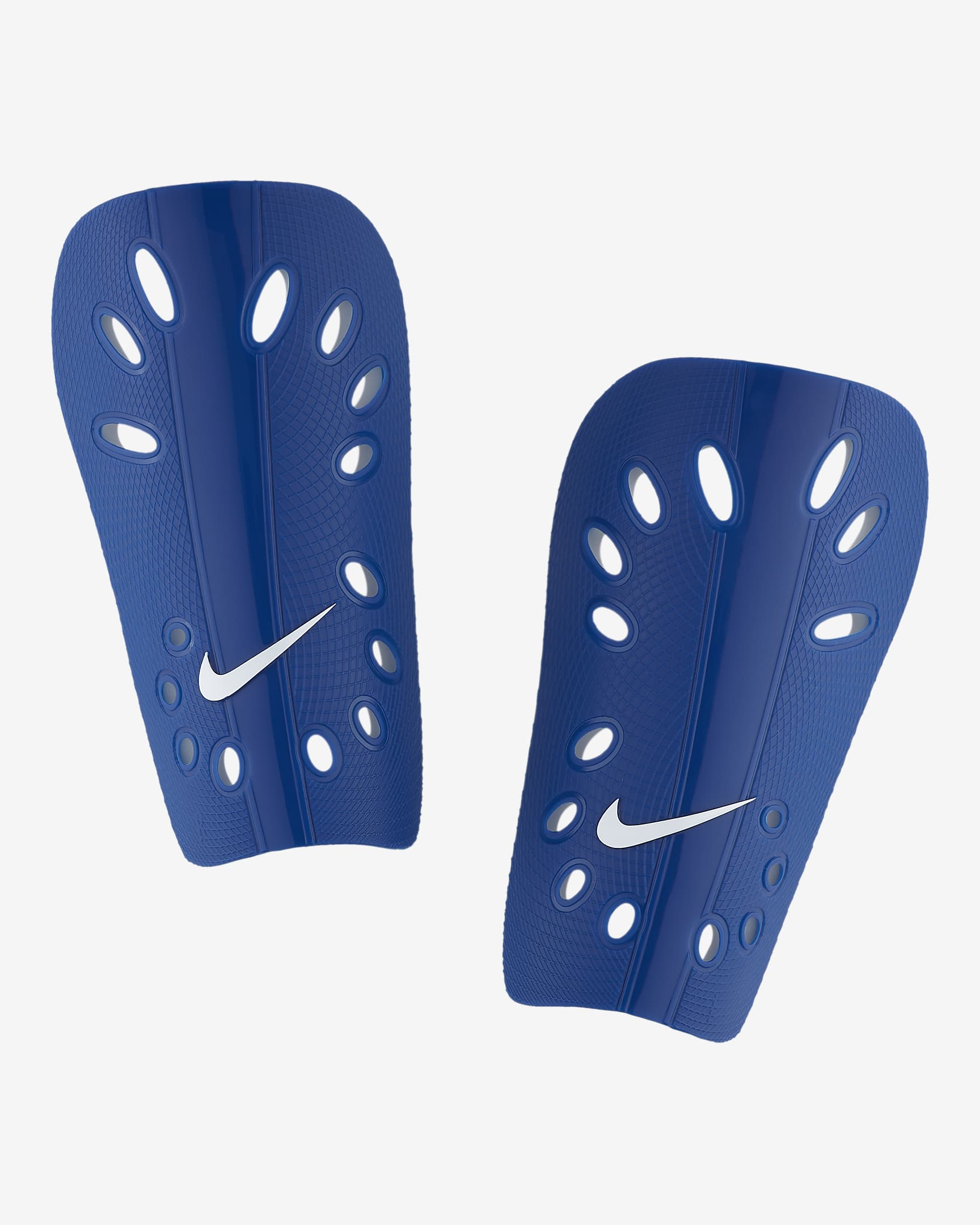 Nike J 足球护腿板(1 对) - 蓝色/白色